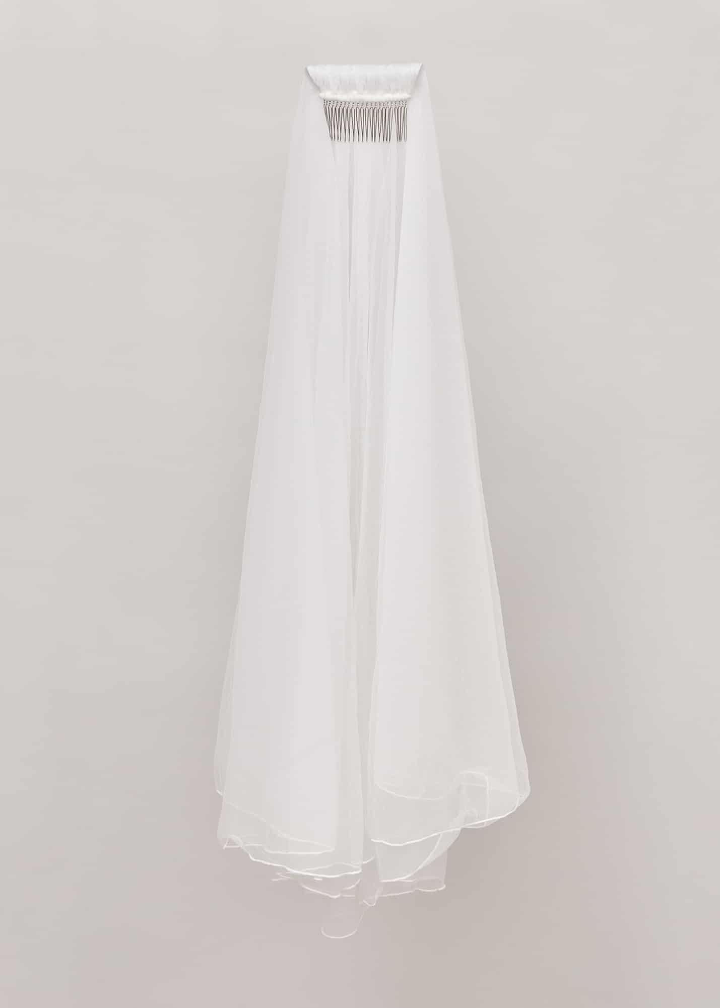 Short Double Tier Veil