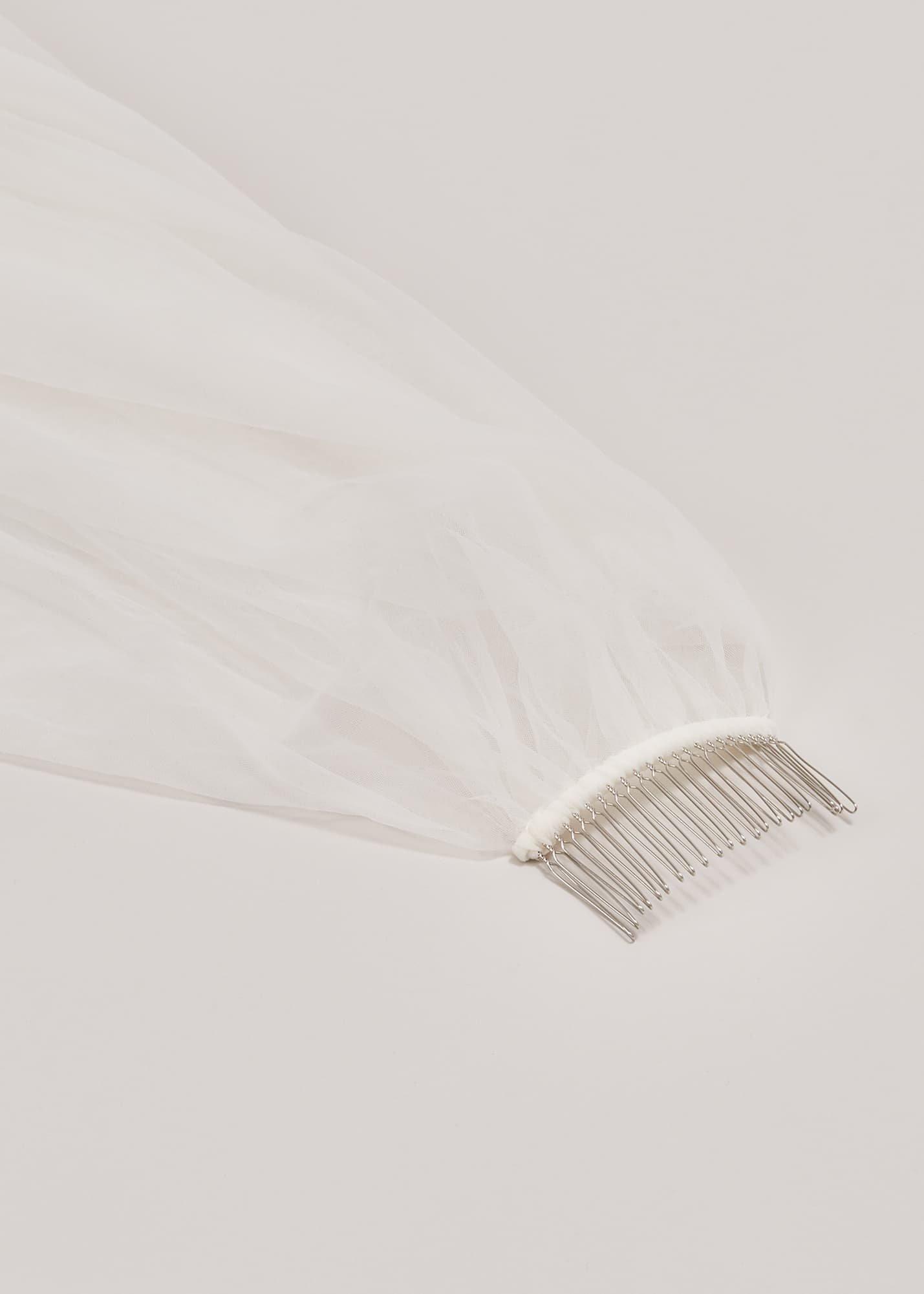 Short Double Tier Veil