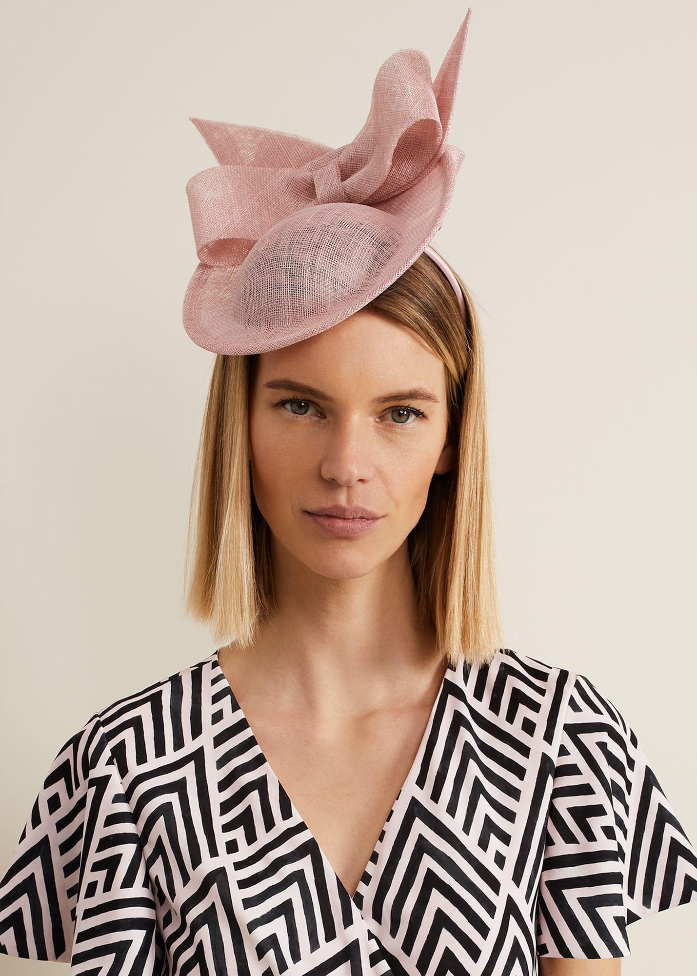 Double Bow Mini Disc Fascinator