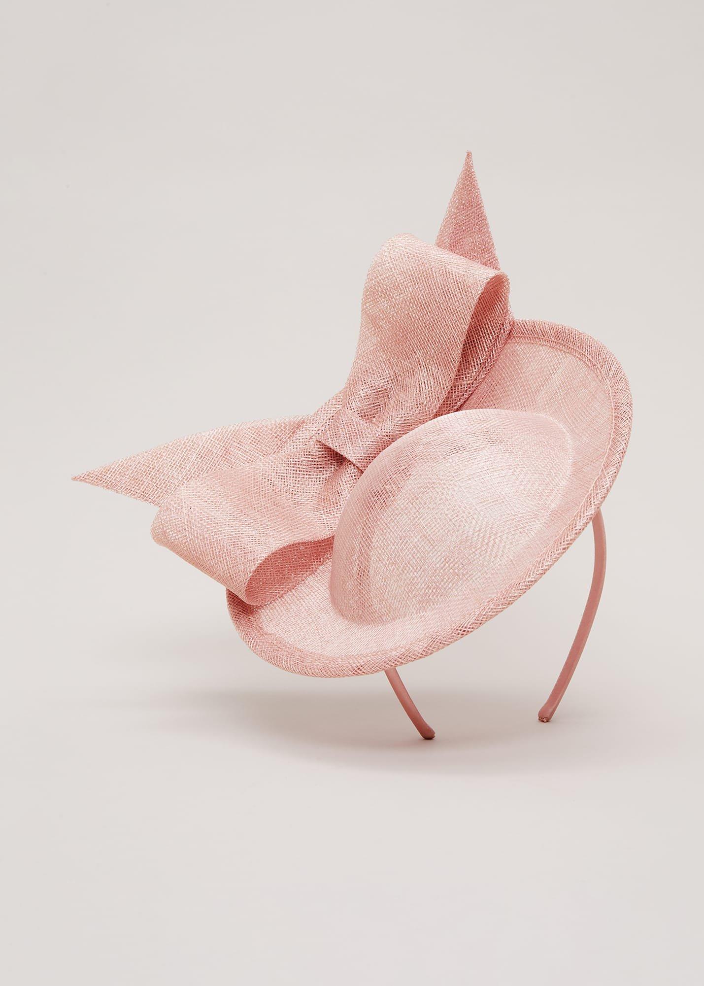 Double Bow Mini Disc Fascinator