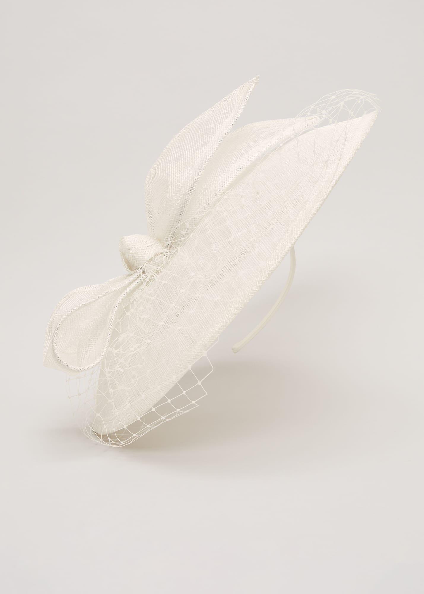 Downturned Brim Bow Fascinator