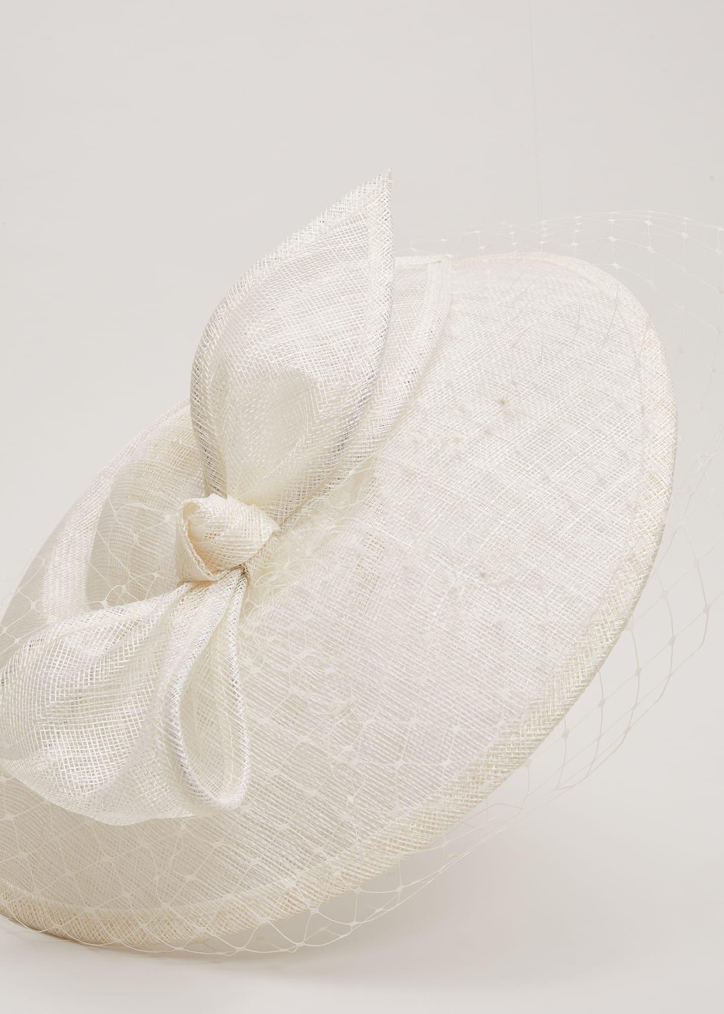 Downturned Brim Bow Fascinator