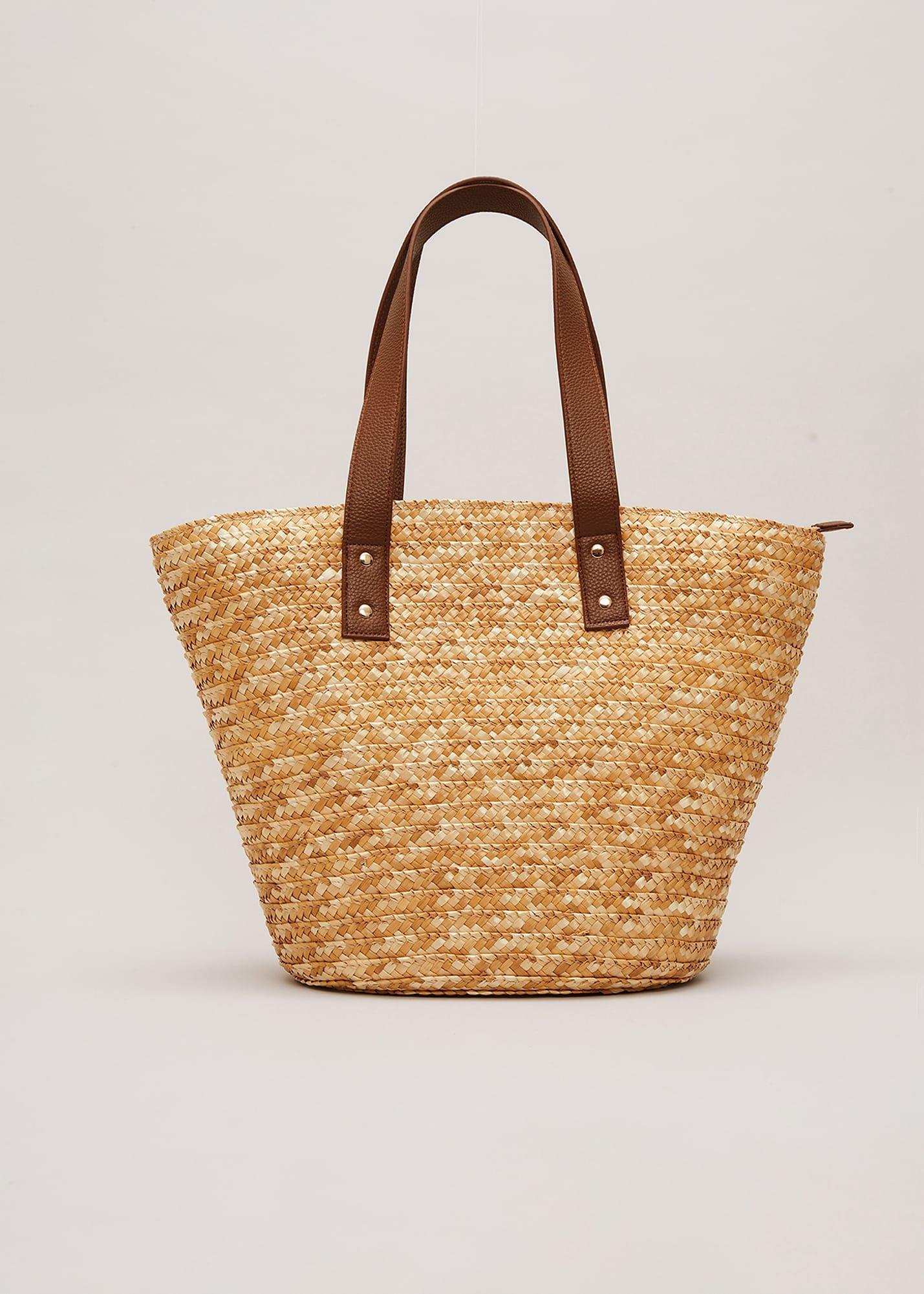Straw Shoulder Bag