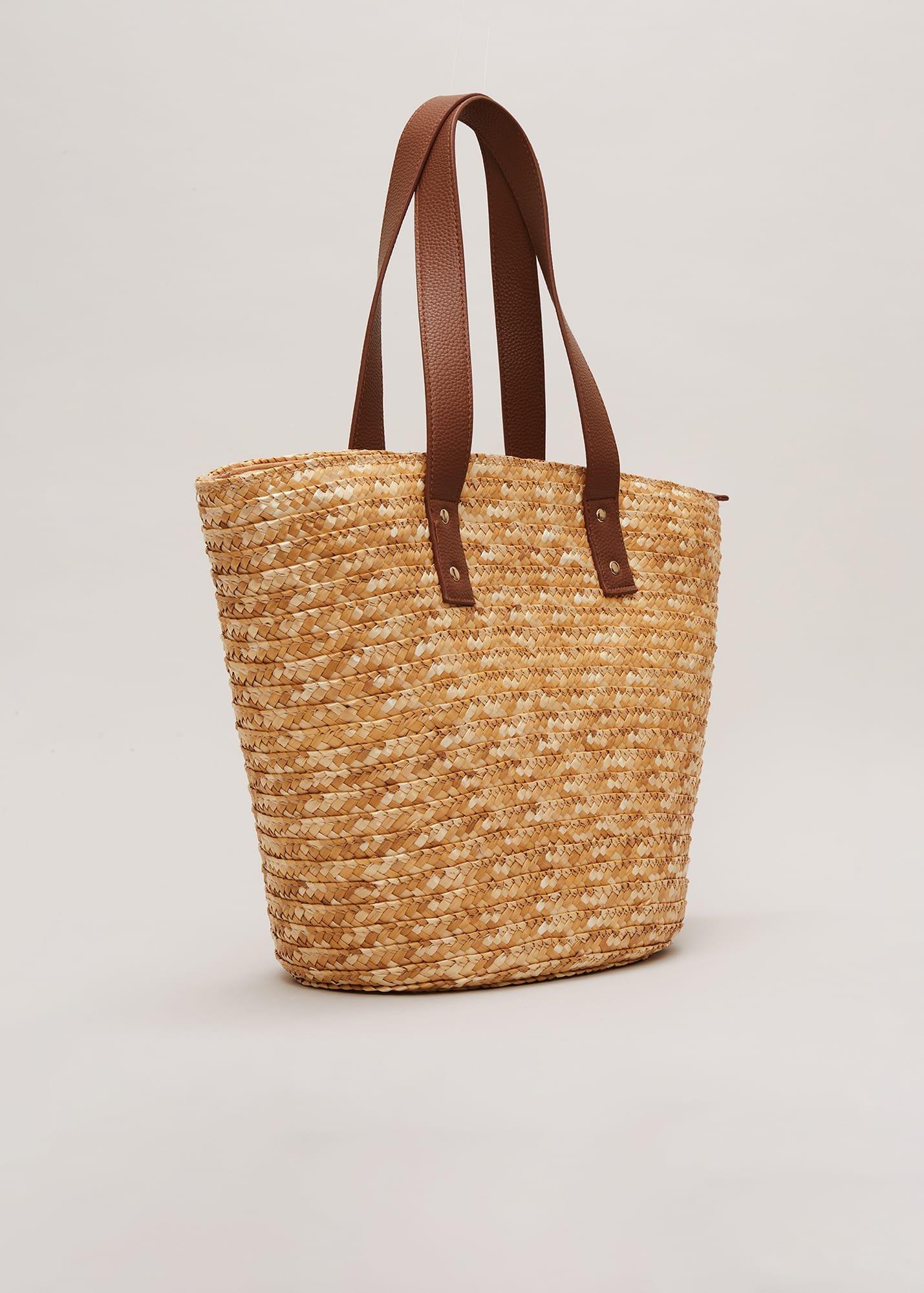 Straw Shoulder Bag