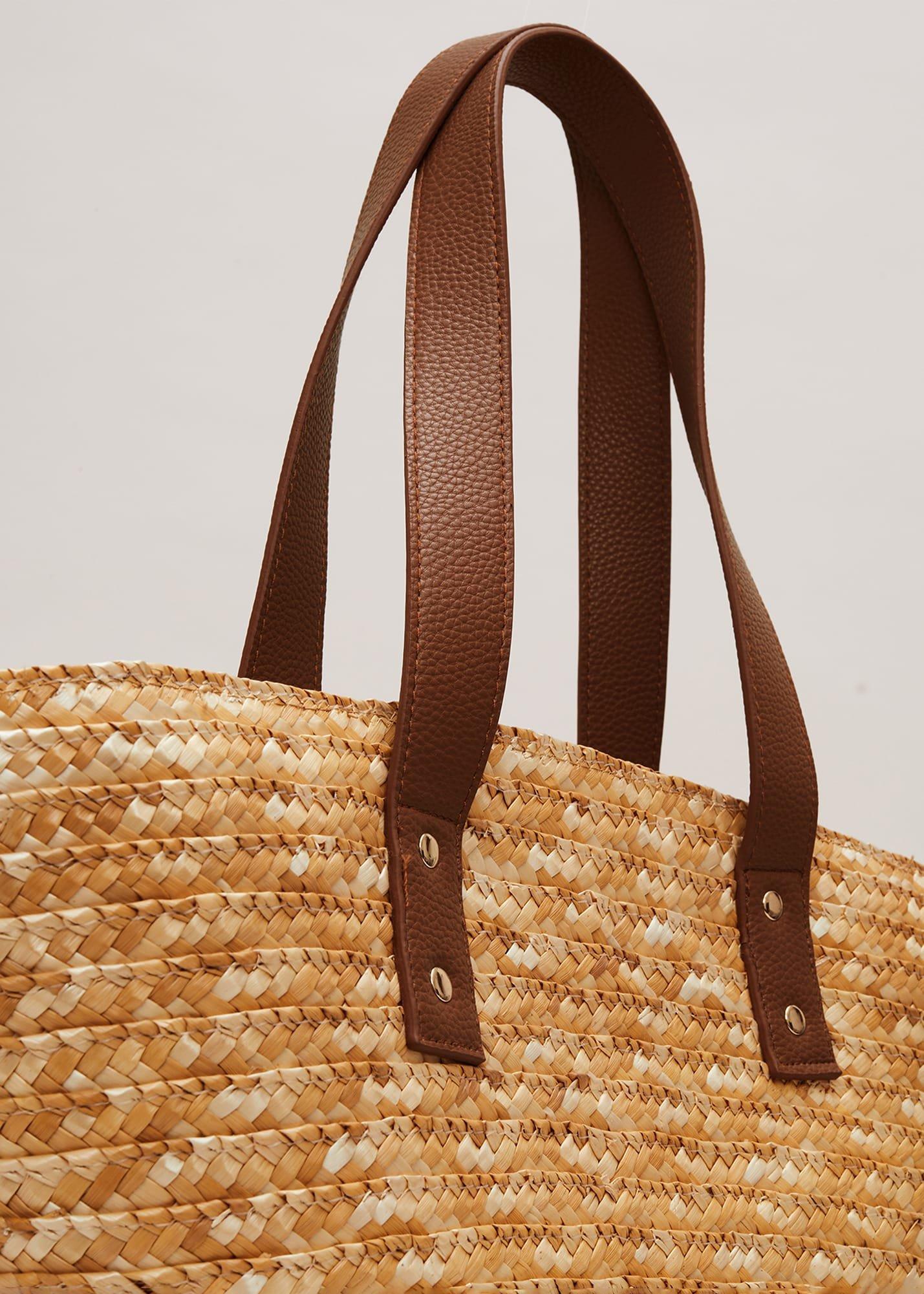 Straw Shoulder Bag