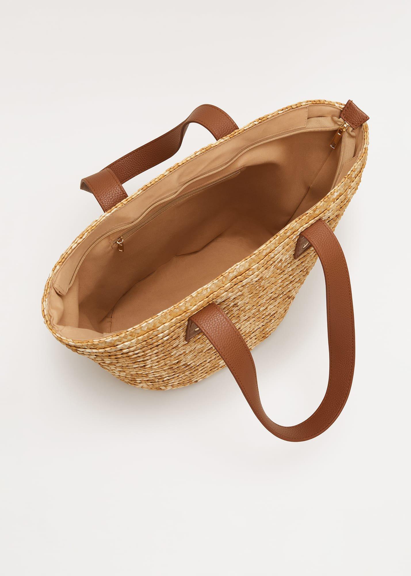 Straw Shoulder Bag