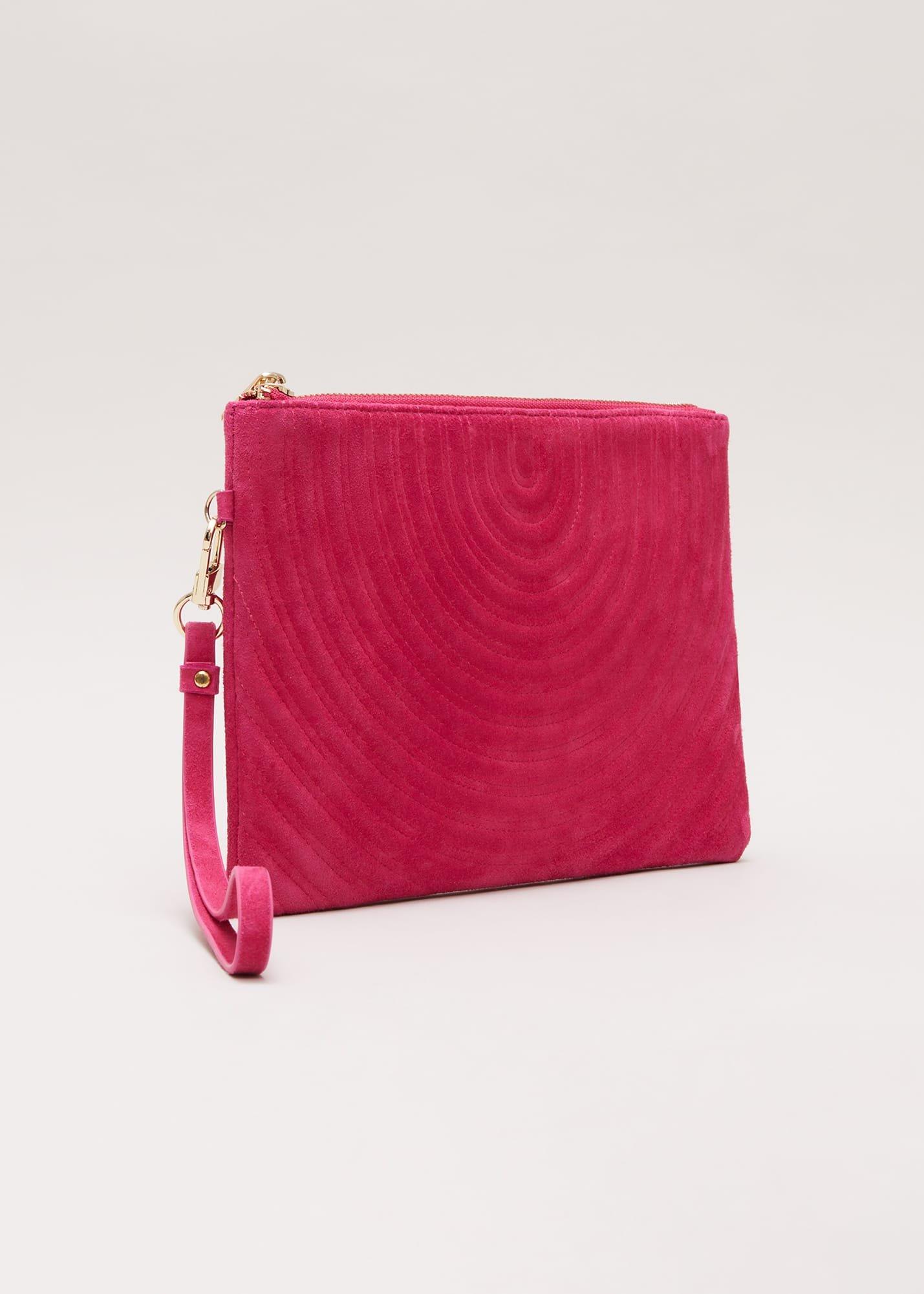 Stitch Detail Clutch Bag