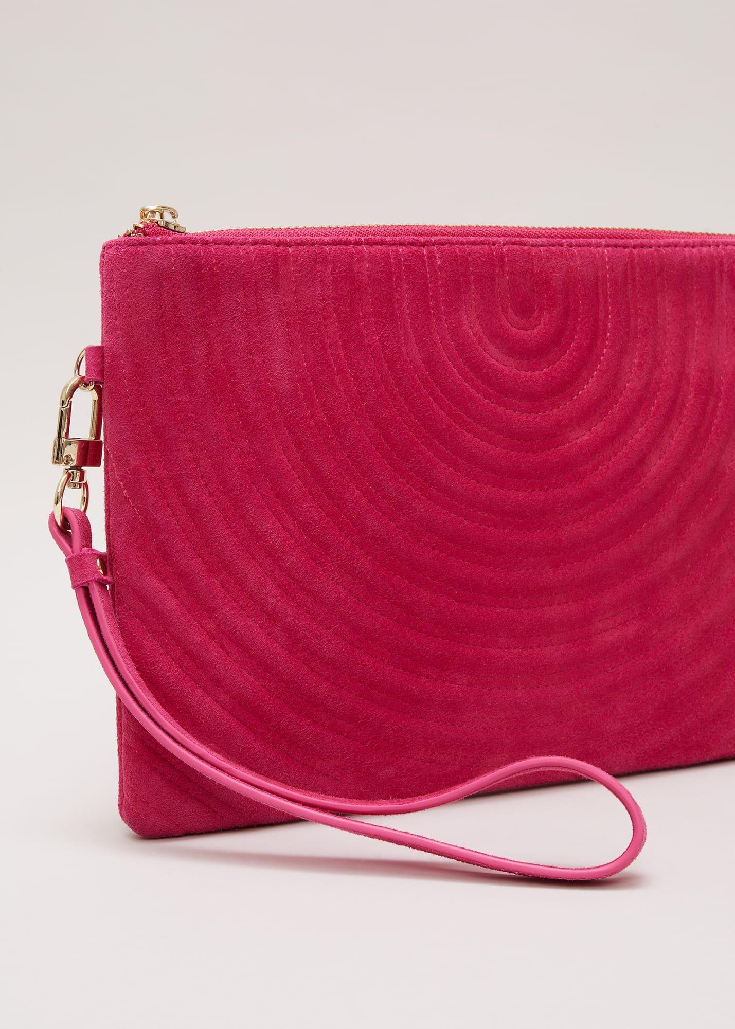 Stitch Detail Clutch Bag