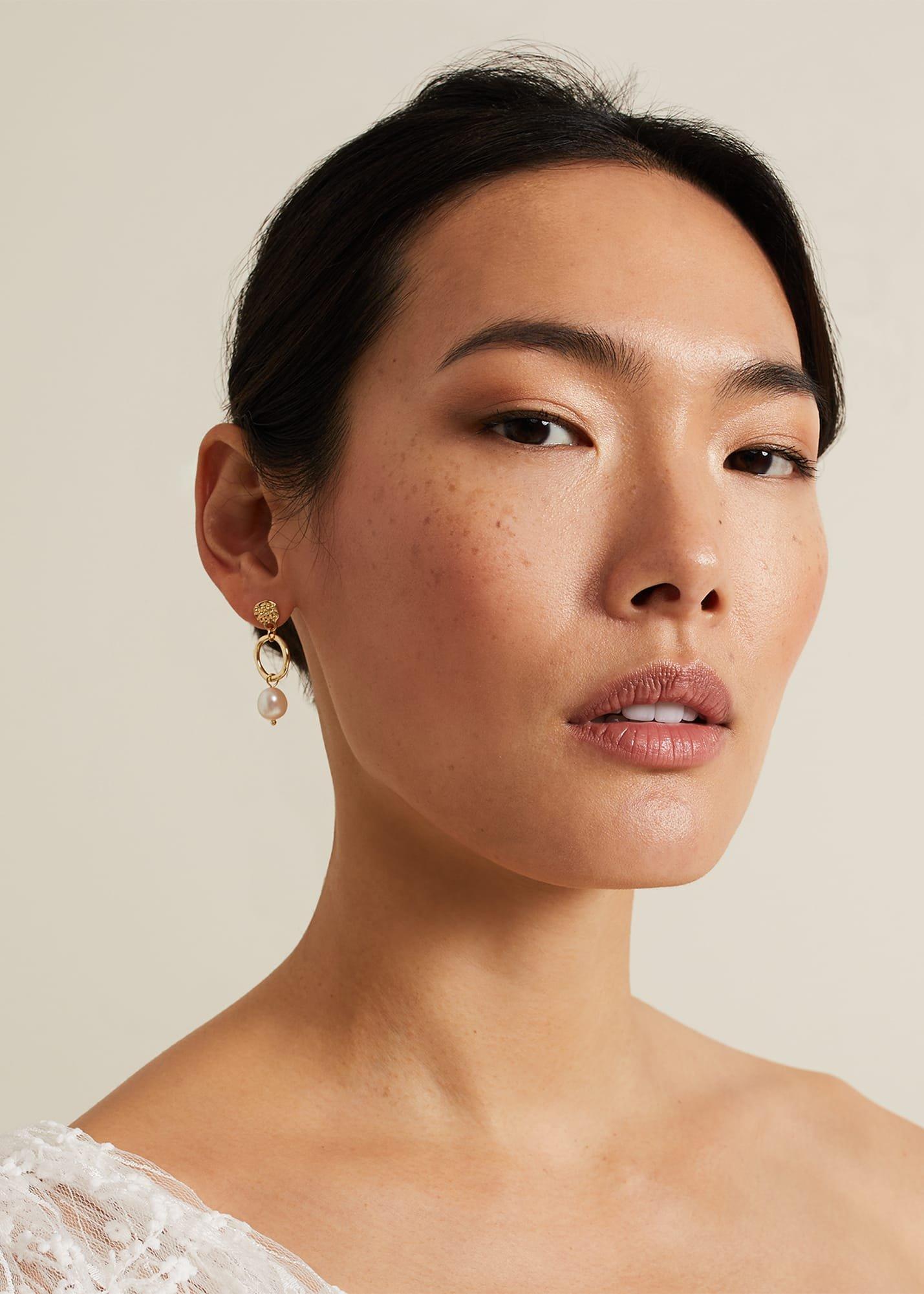 Mini Pearl Drop Earrings