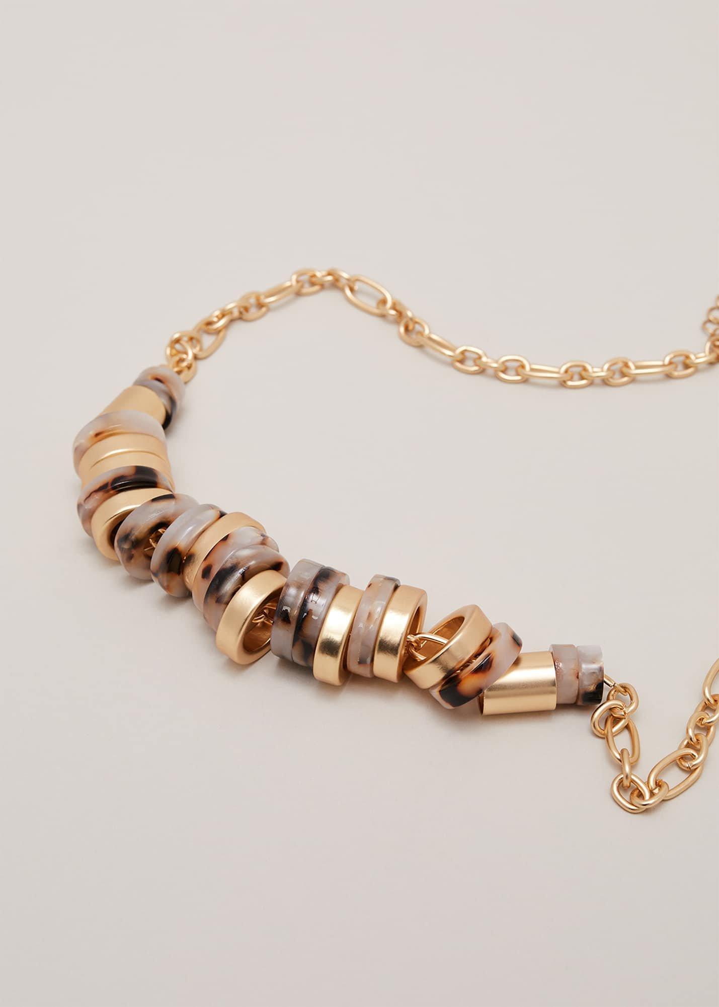 Circle Resin Necklace