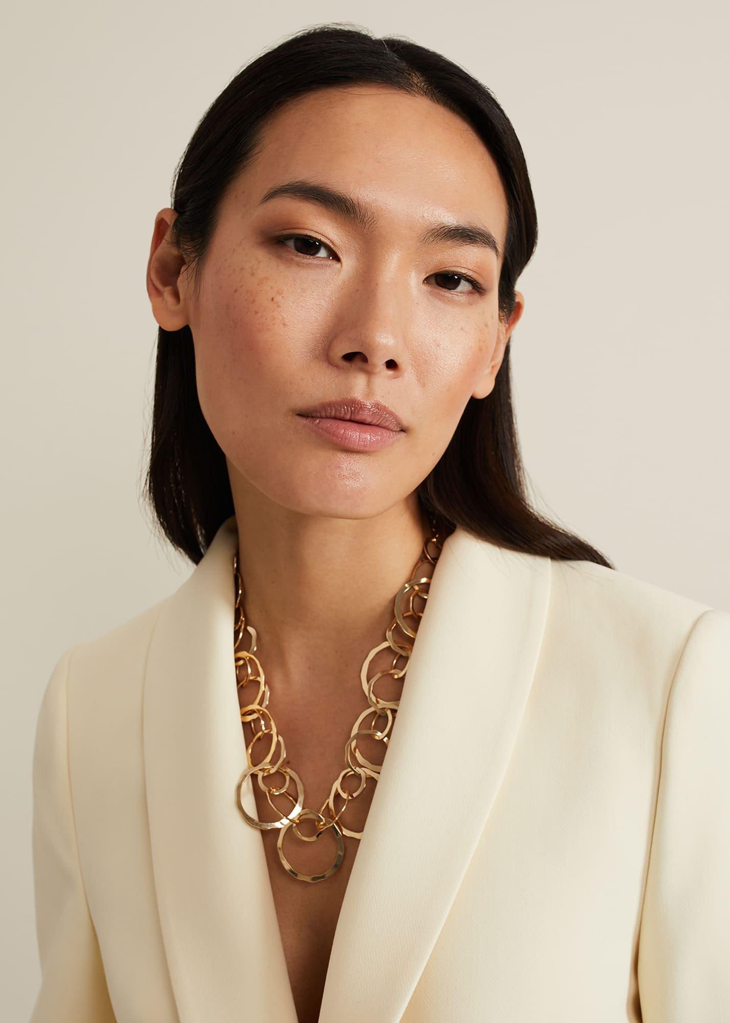 Multi Link Circle Necklace