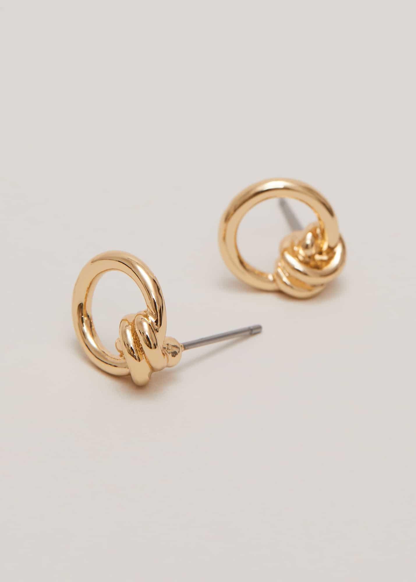 Knot Stud Earrings