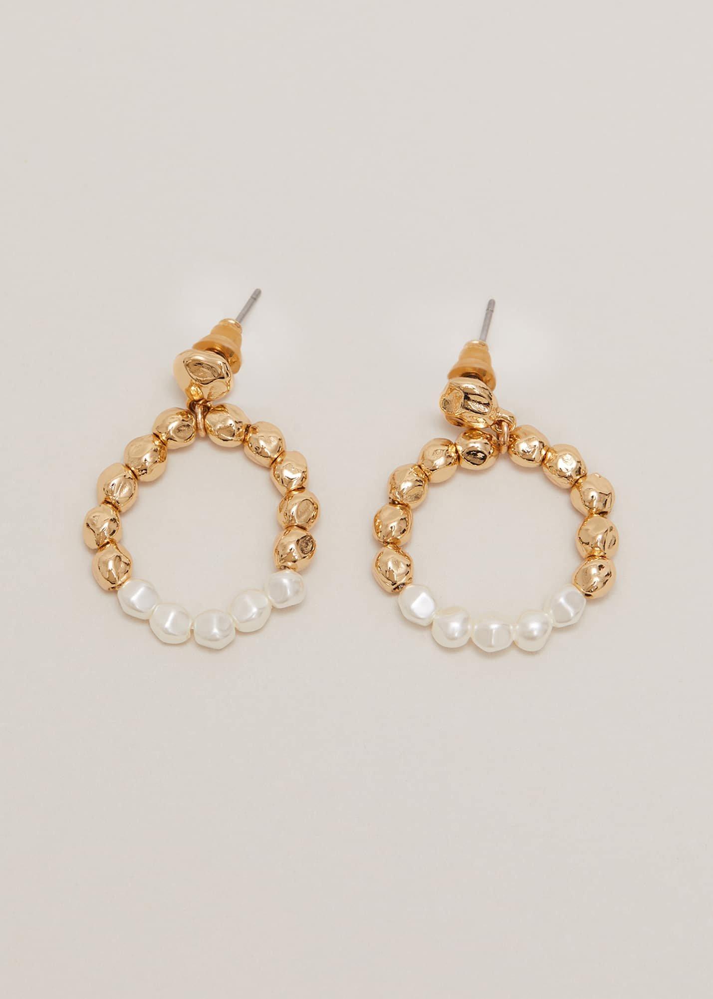 Pearl Hoops
