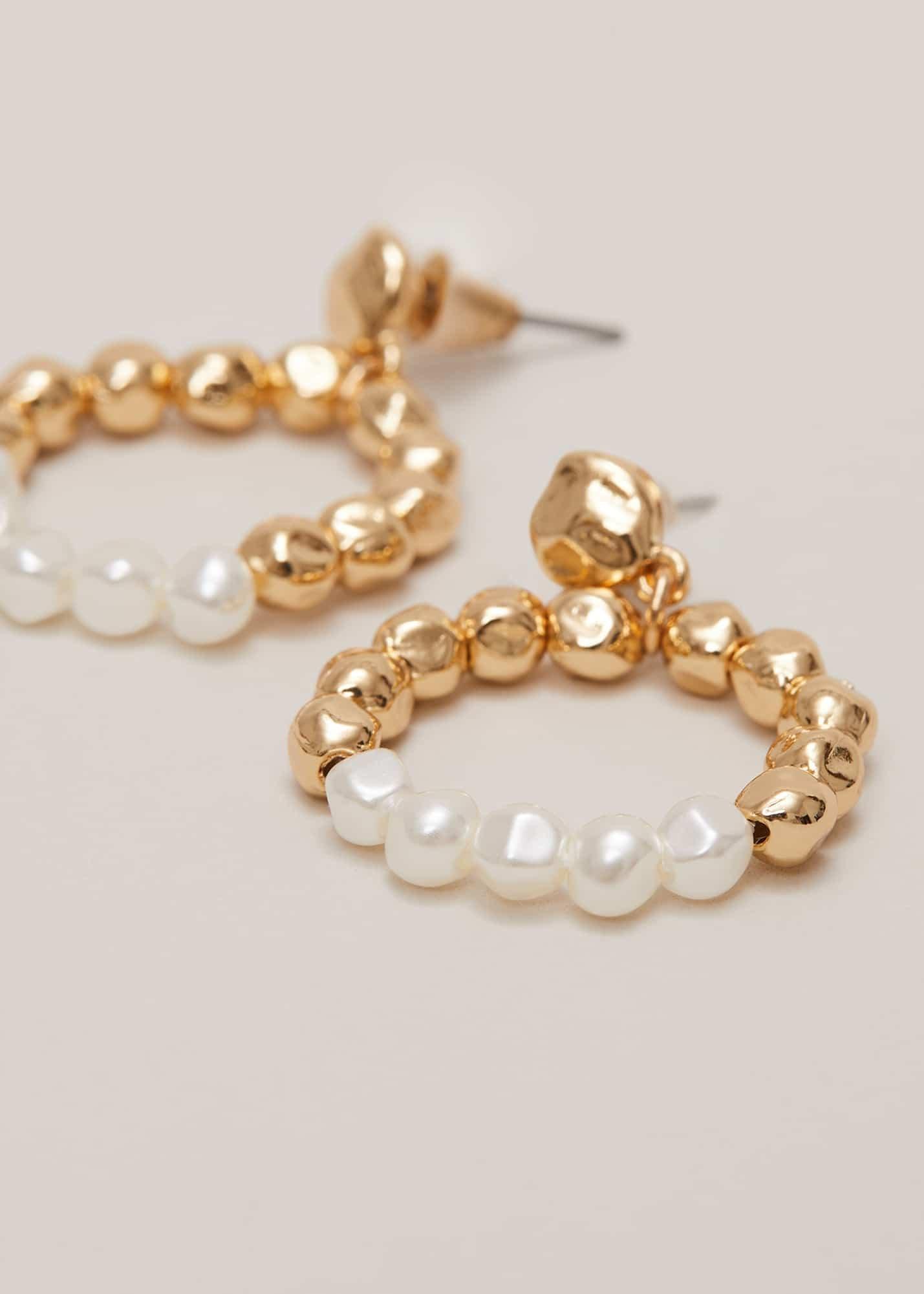 Pearl Hoops