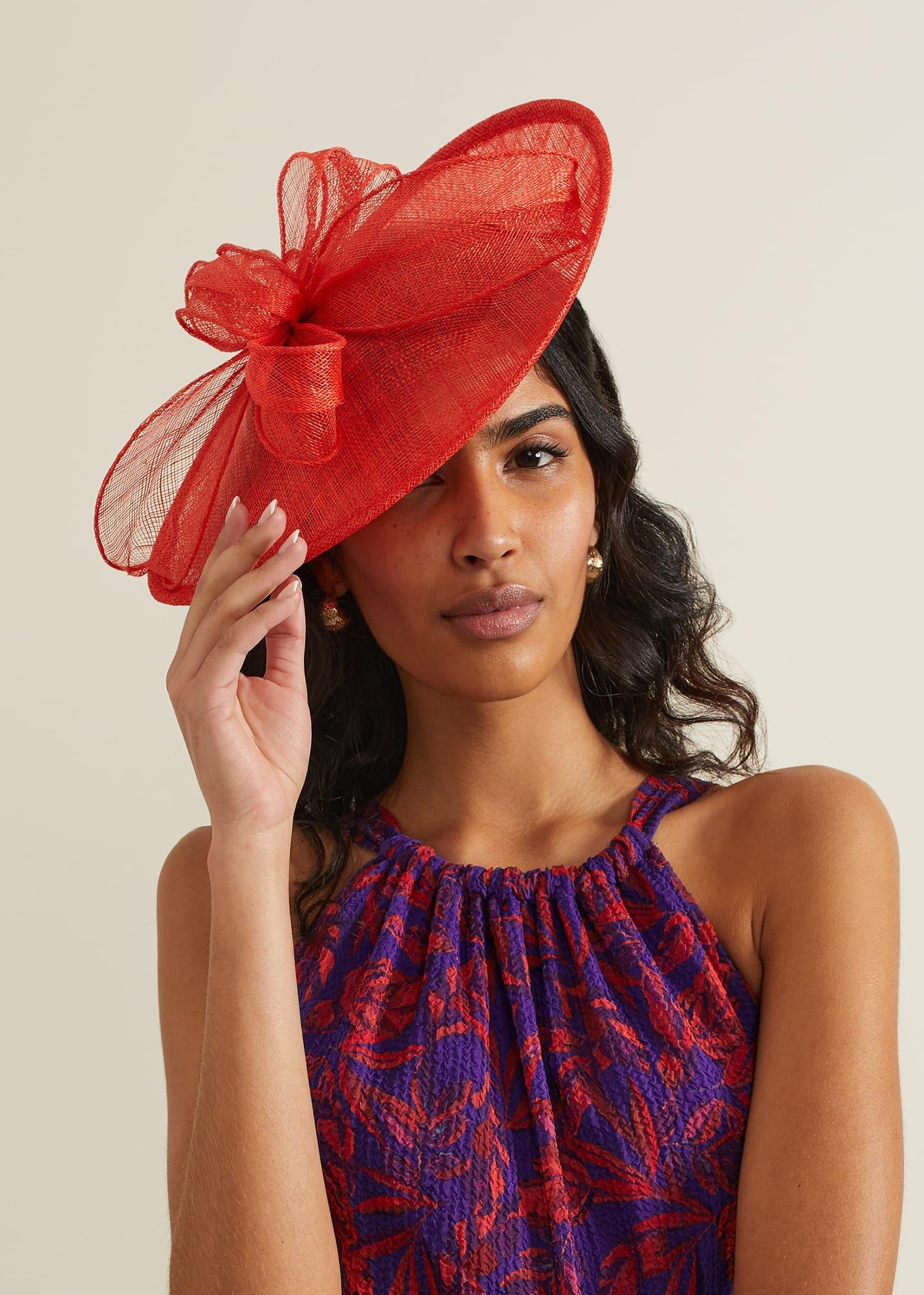 Bow Detail Oval Fascinator