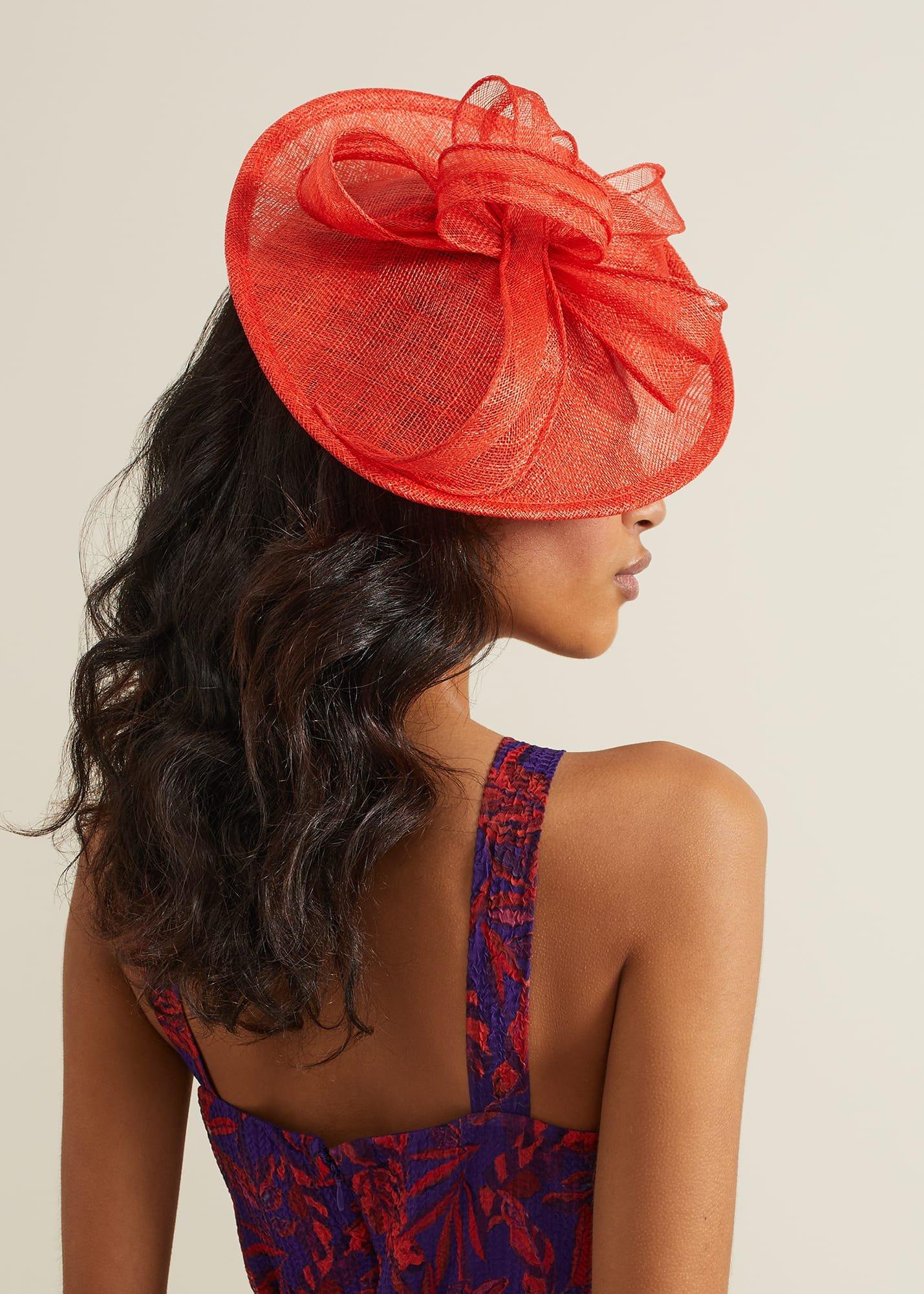Bow Detail Oval Fascinator