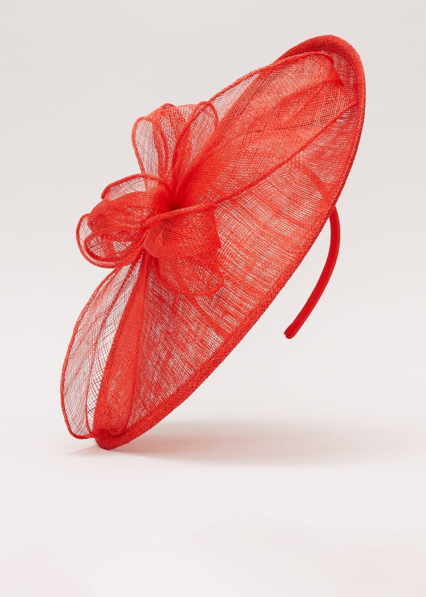 Bow Detail Oval Fascinator