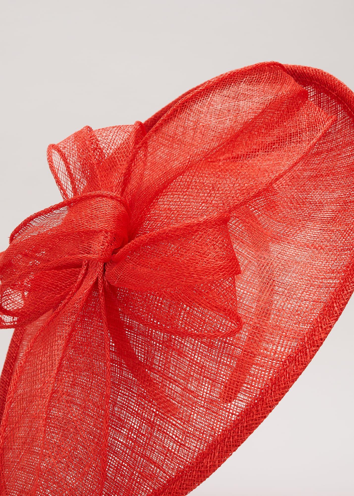 Bow Detail Oval Fascinator
