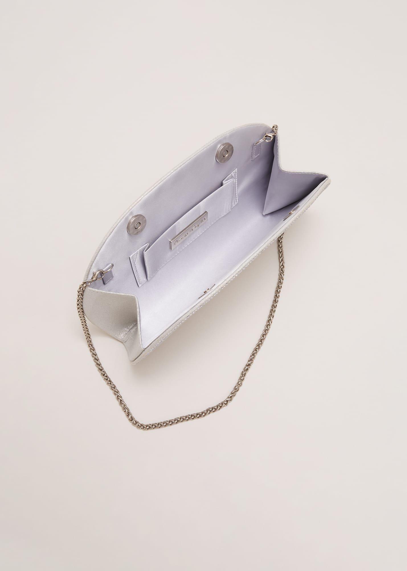 Embellished Semi Circle Bag