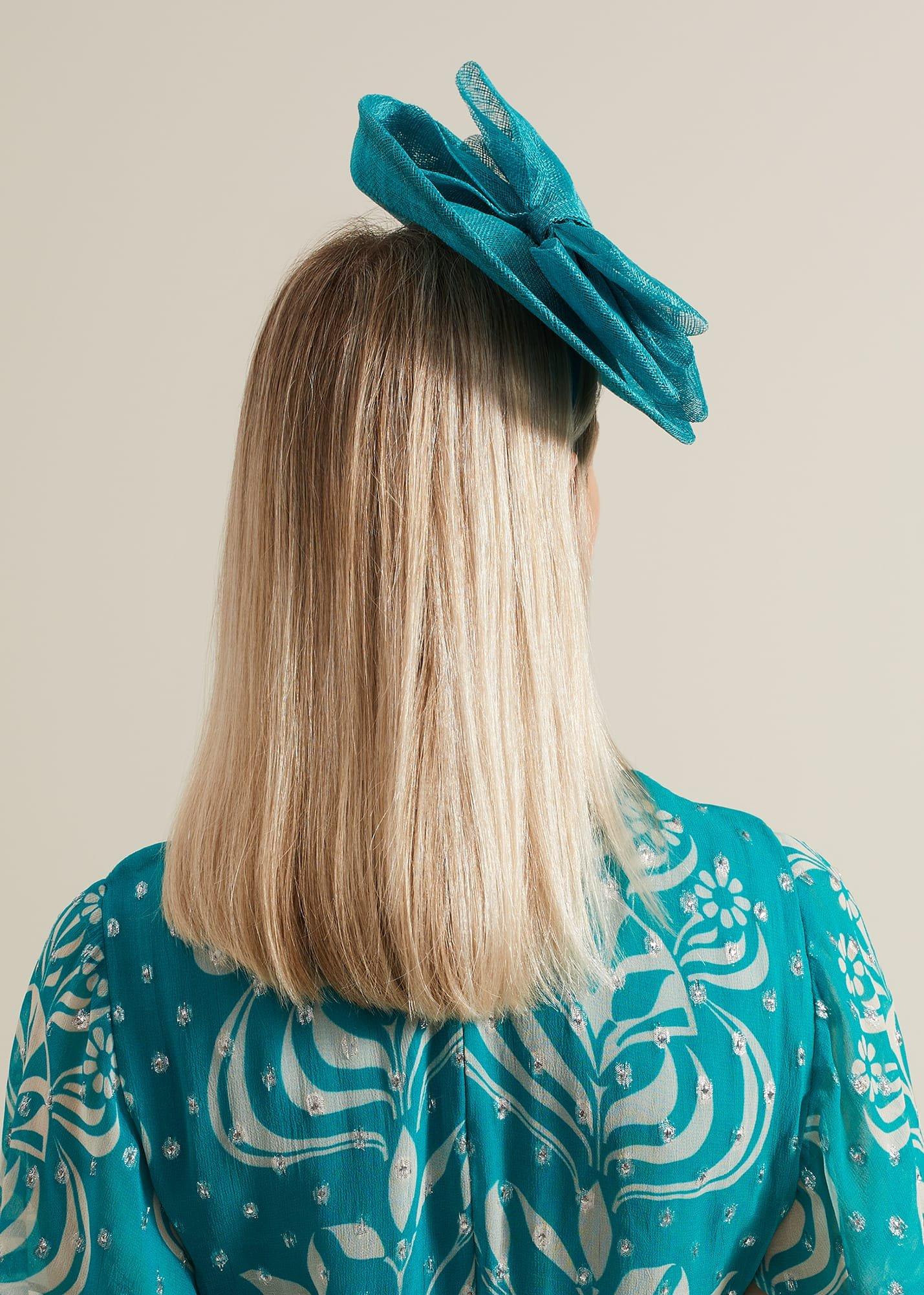 Mini Bow Disc Fascinator