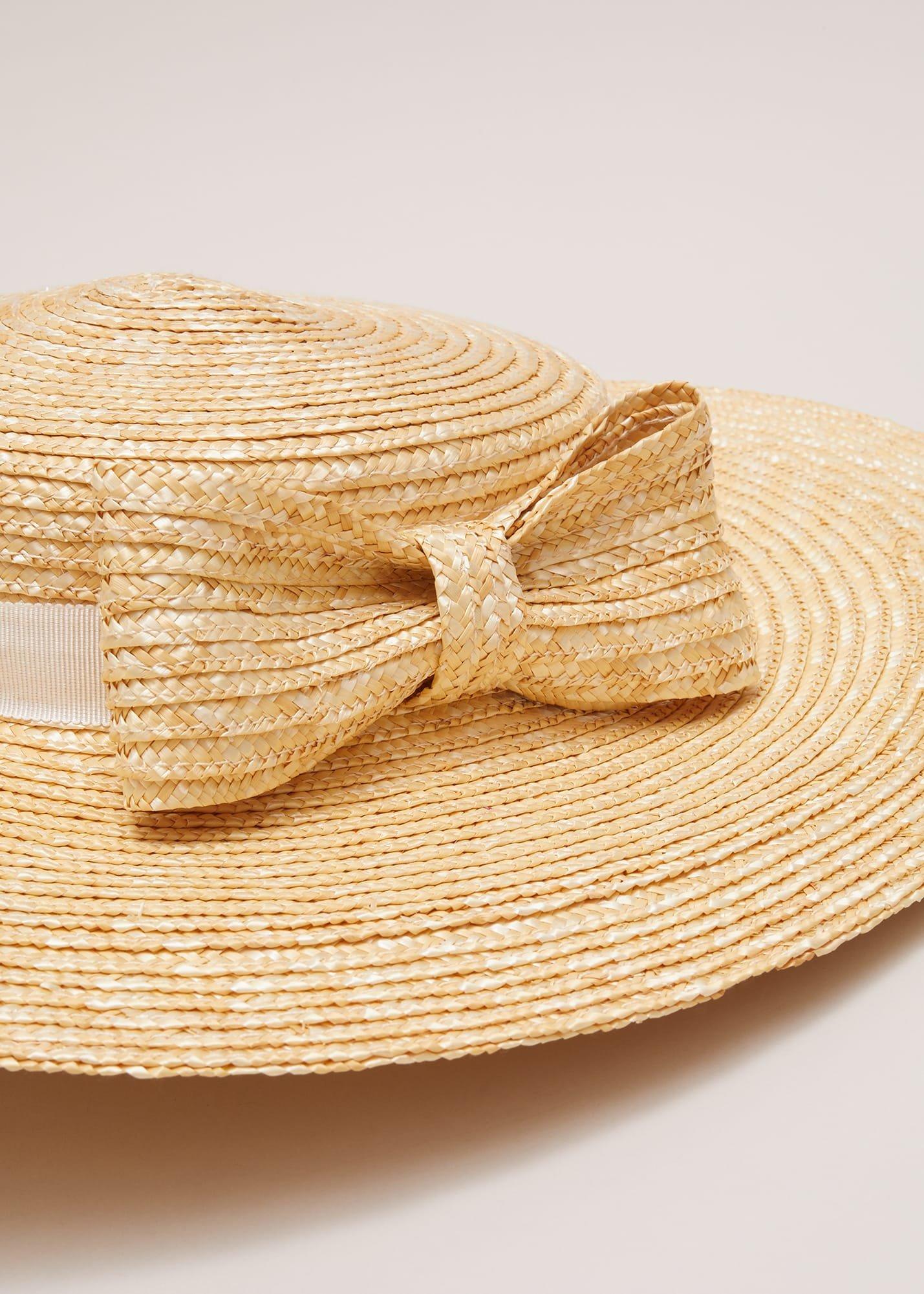 Straw Bow Boater