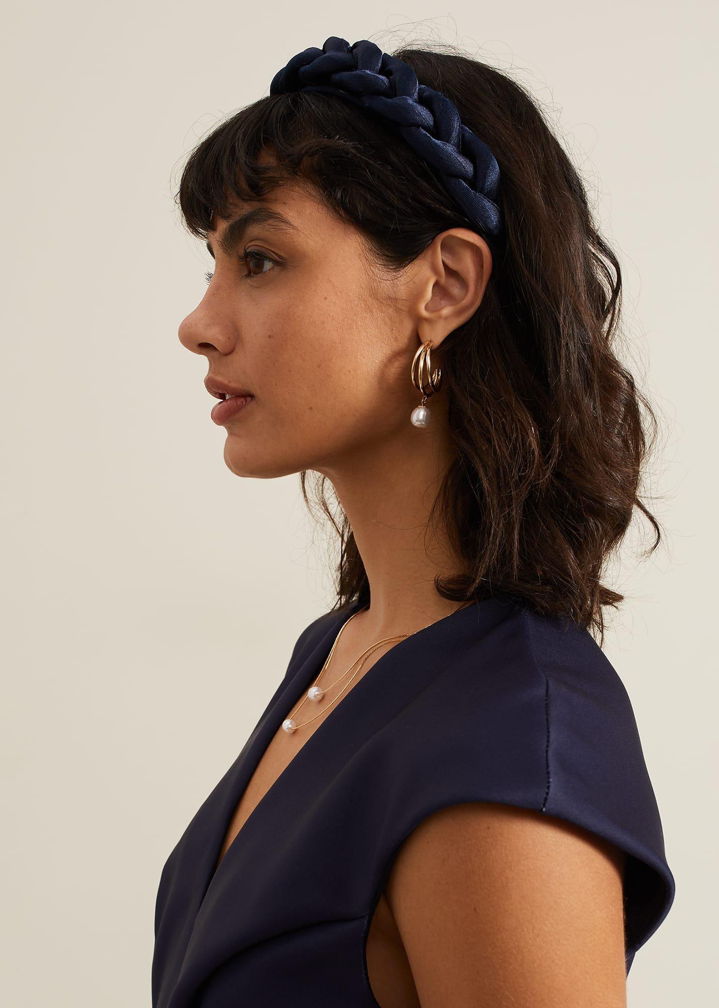 Satin Plaited Headband