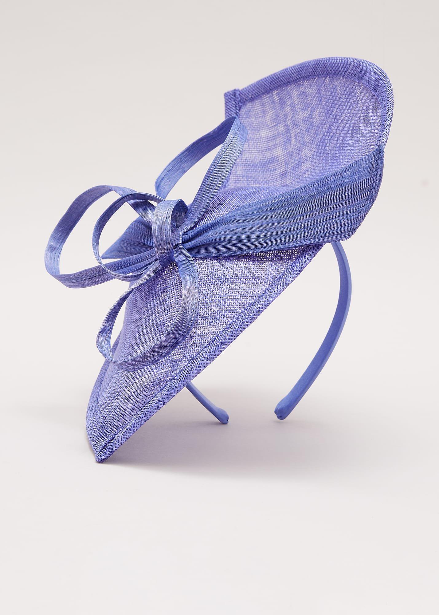 Silk Bow Twist Disc Fascinator