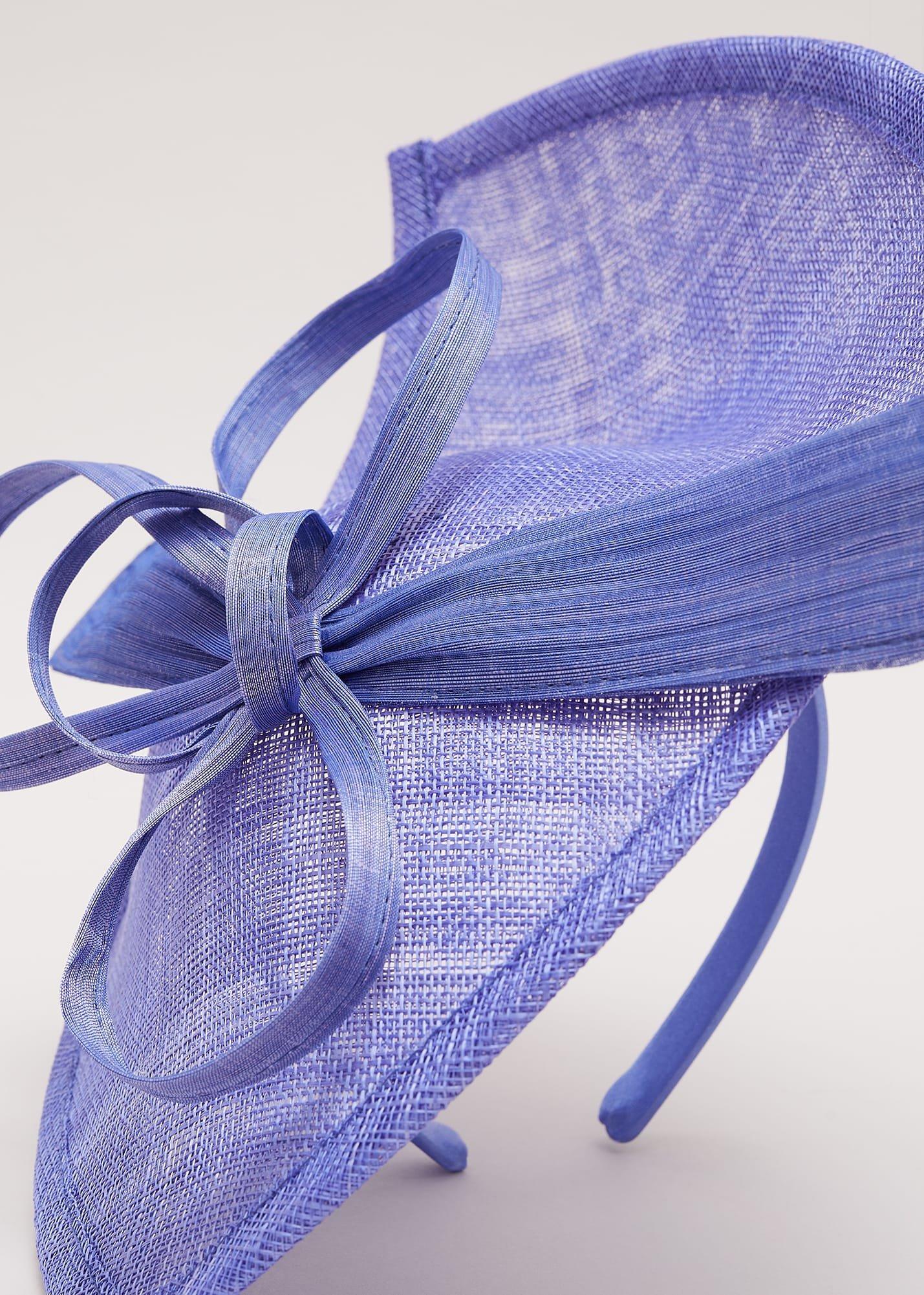 Silk Bow Twist Disc Fascinator