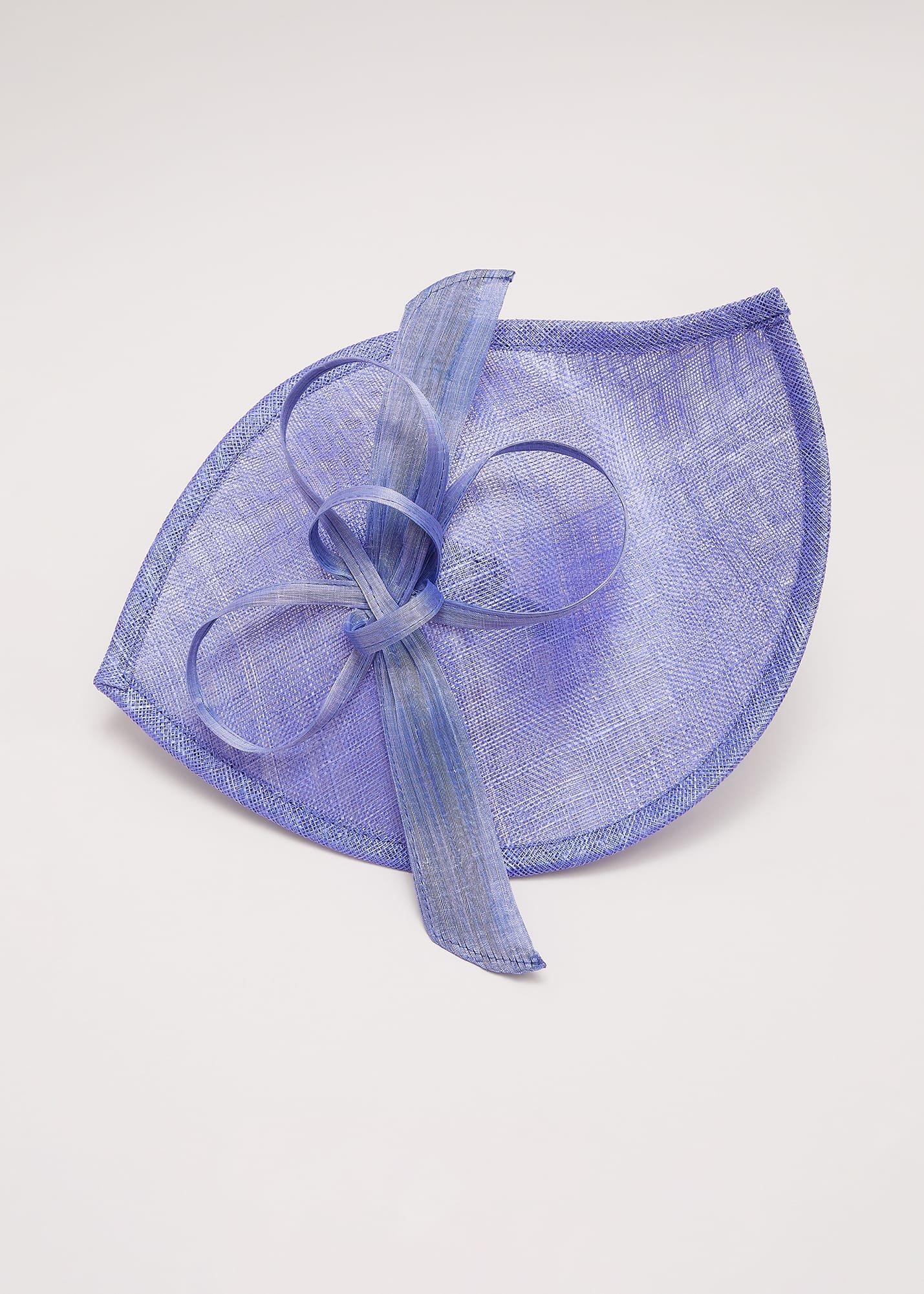 Silk Bow Twist Disc Fascinator