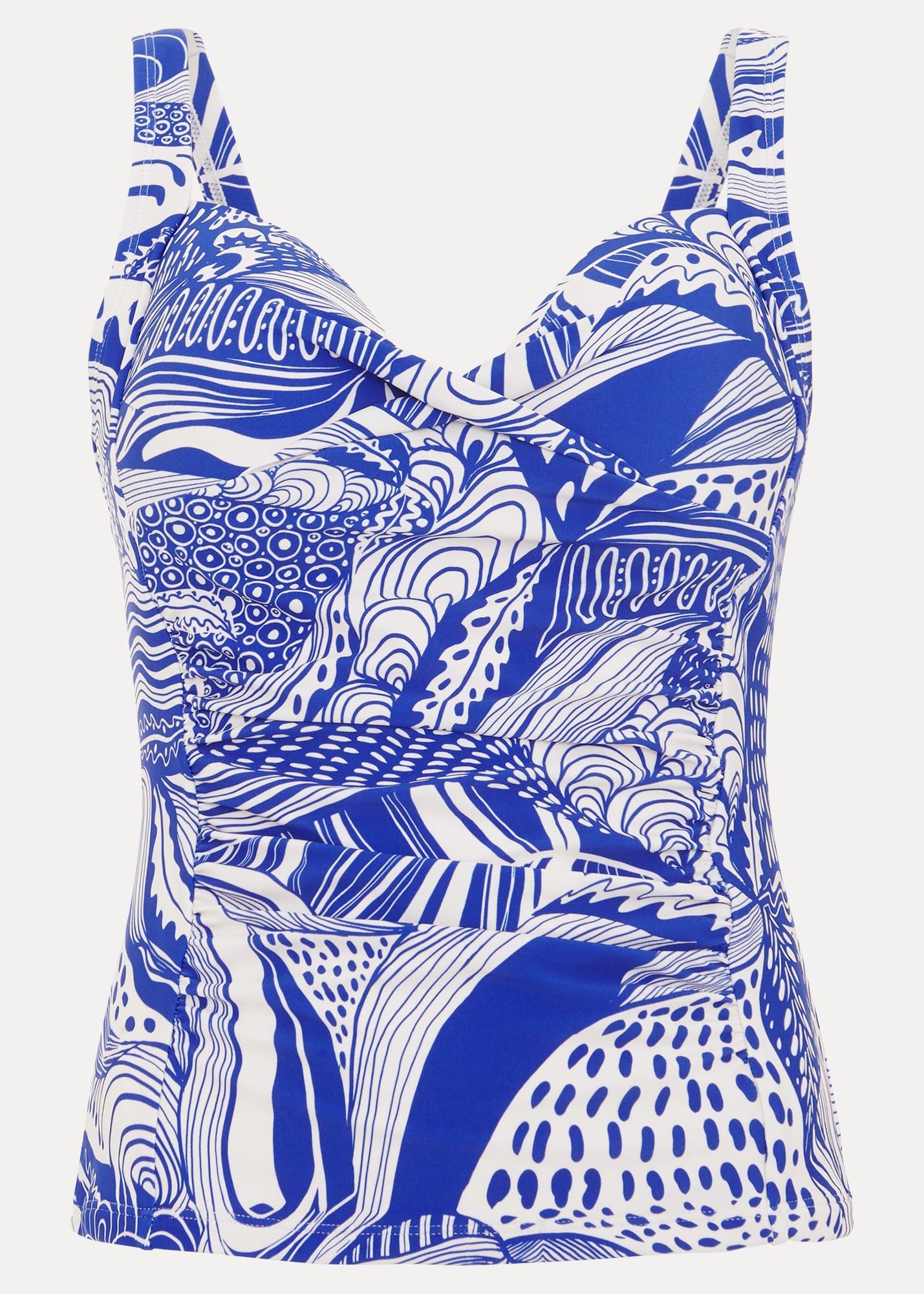 Shell Swirl Tankini Top