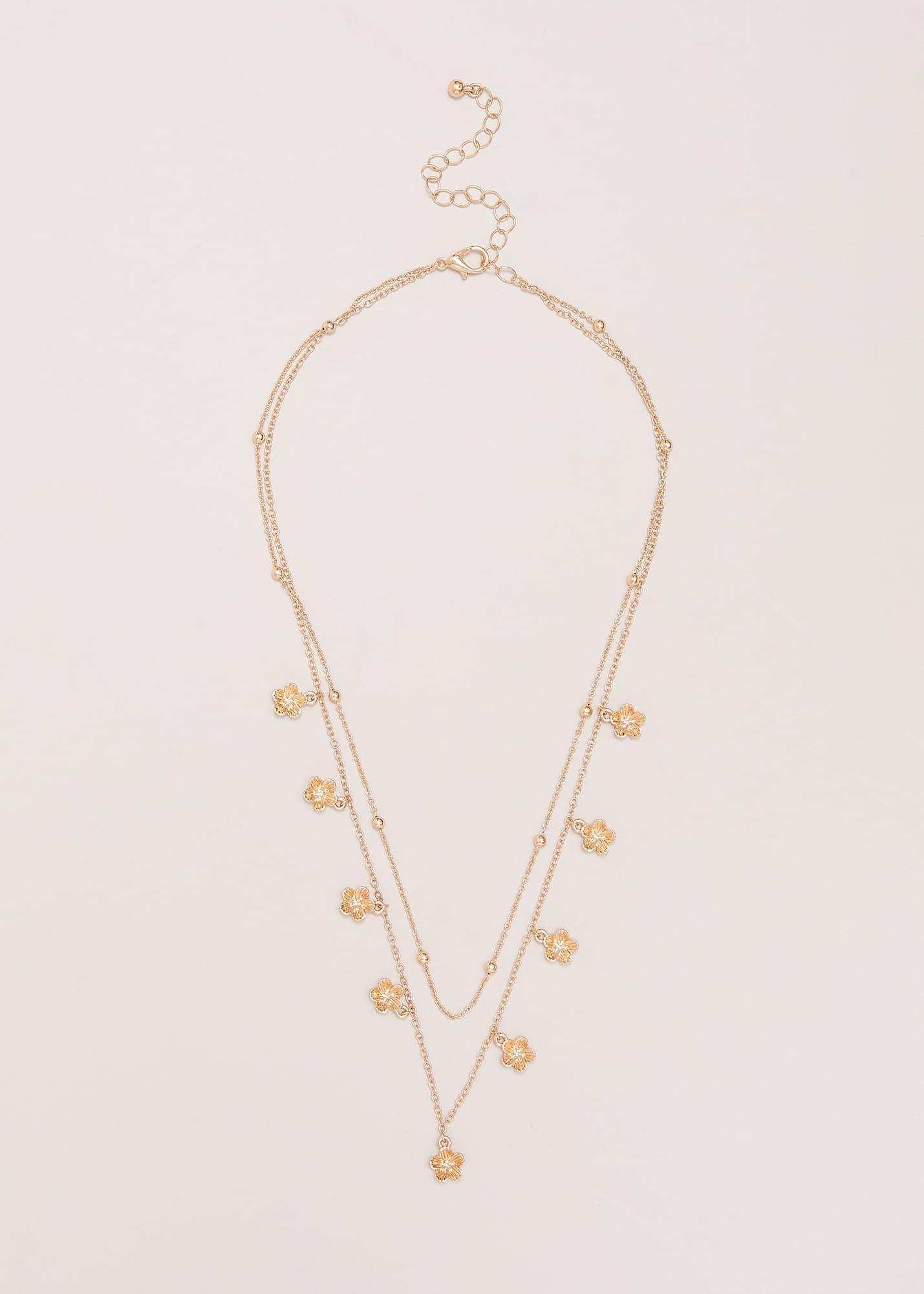 Flower Chain Necklace