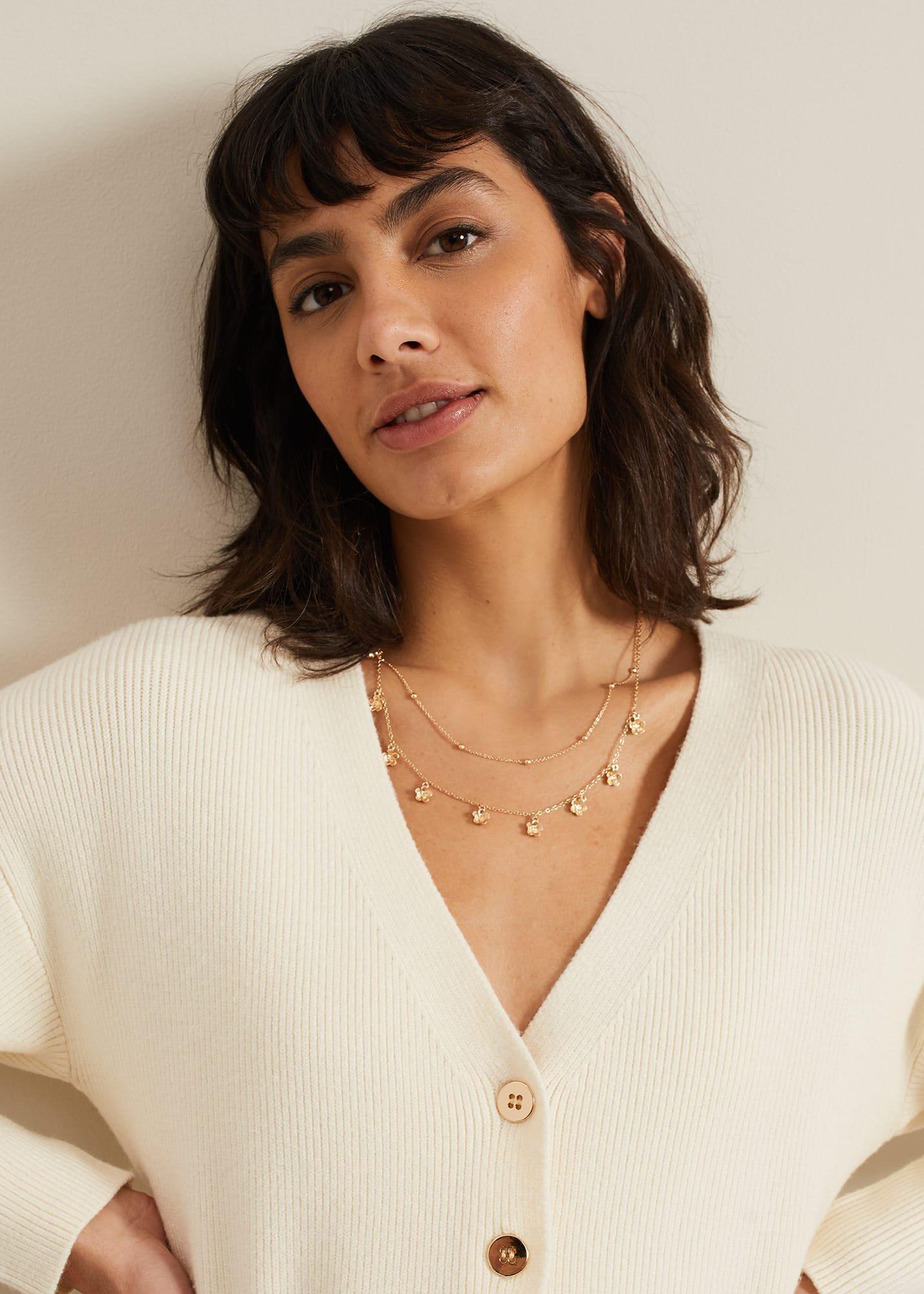 Flower Chain Necklace