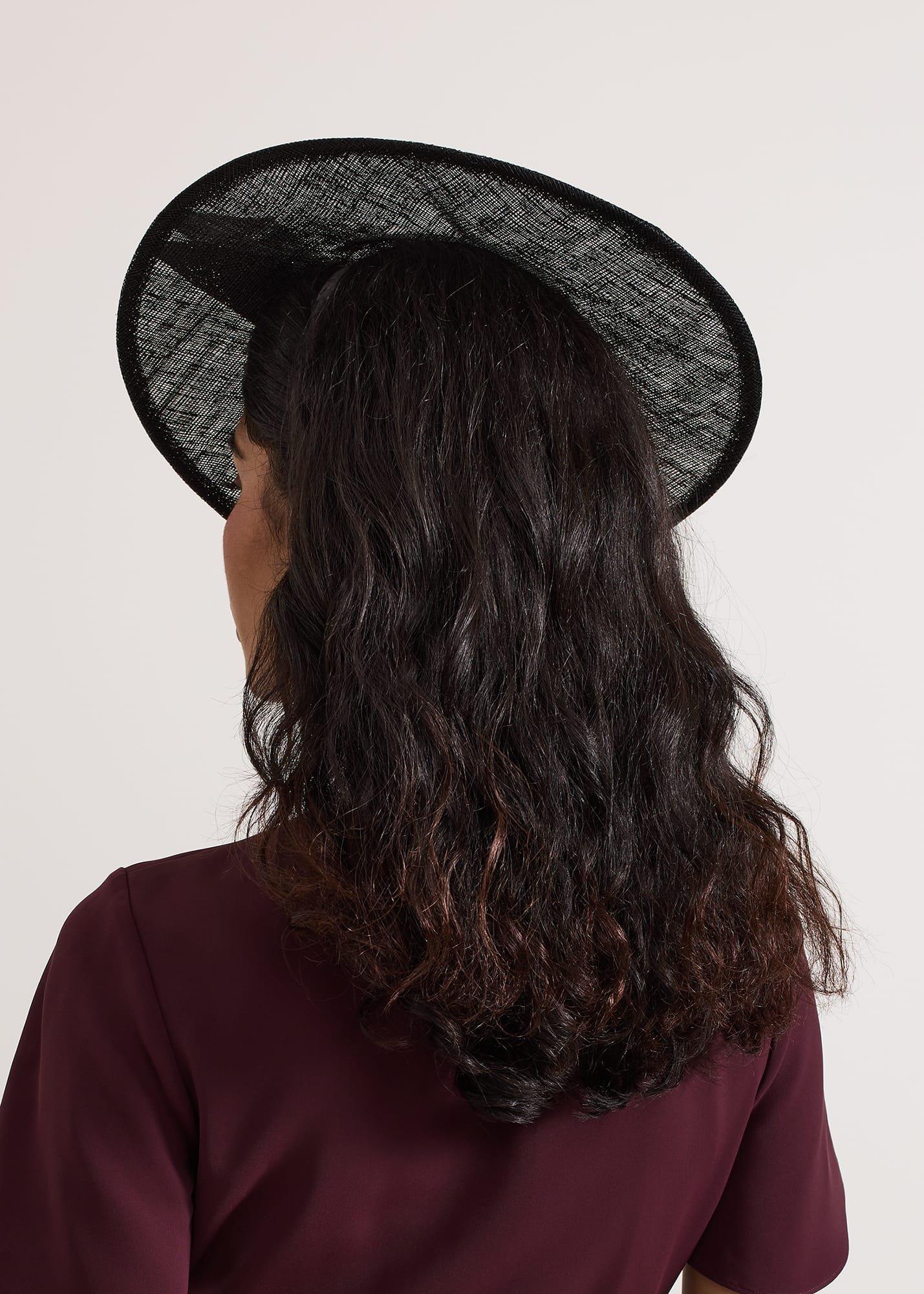 Black Flat Bow Midi Disc