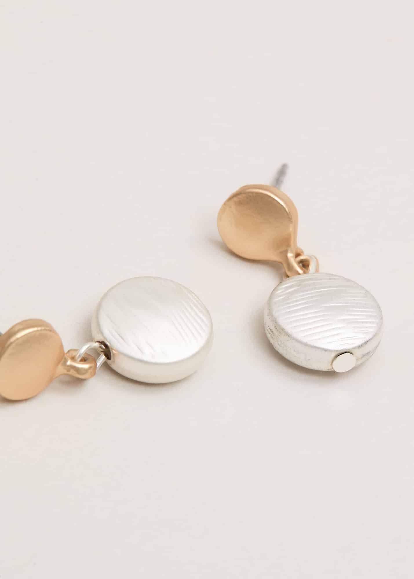 Circle Drop Earrings