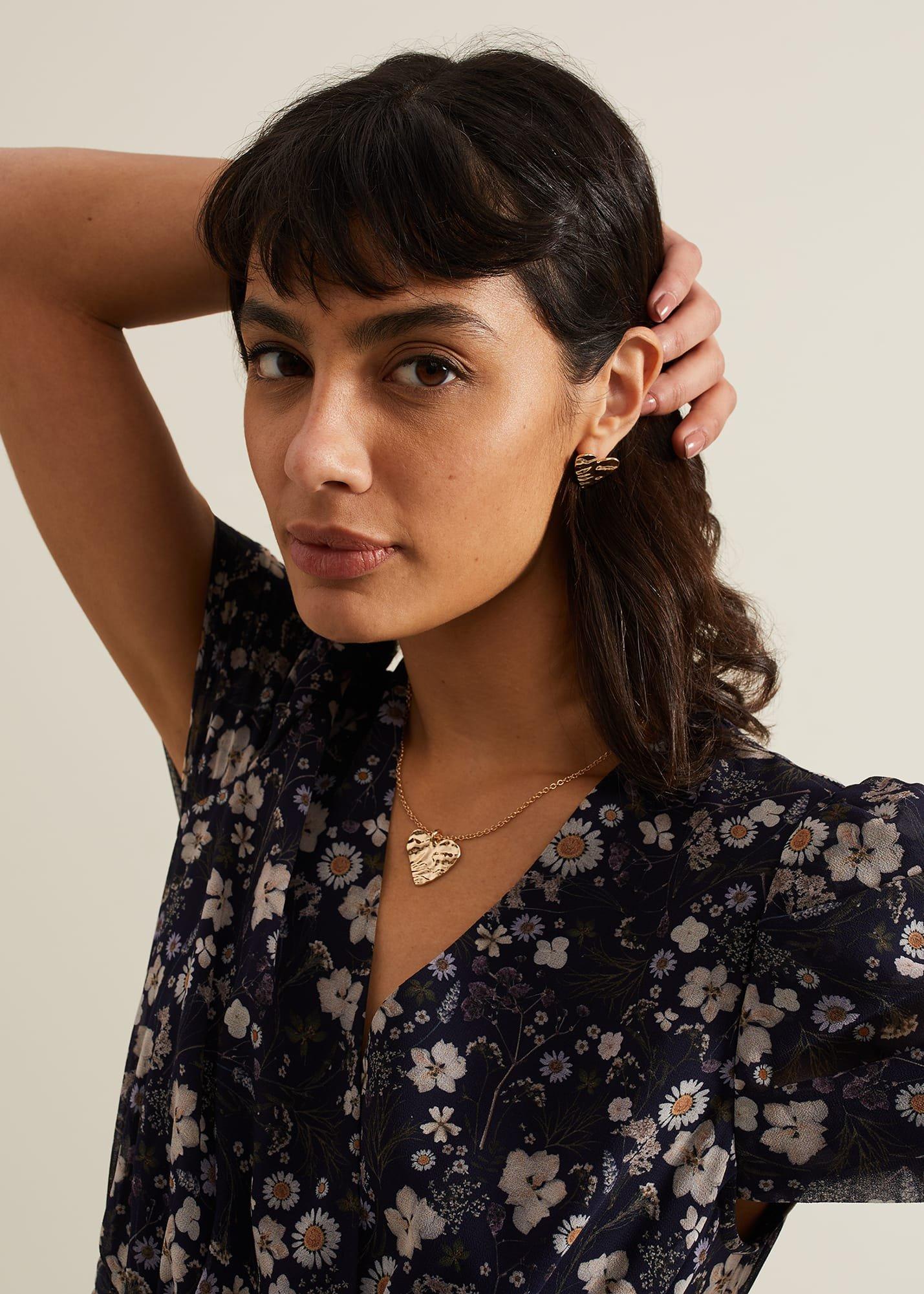 Gold Heart Necklace