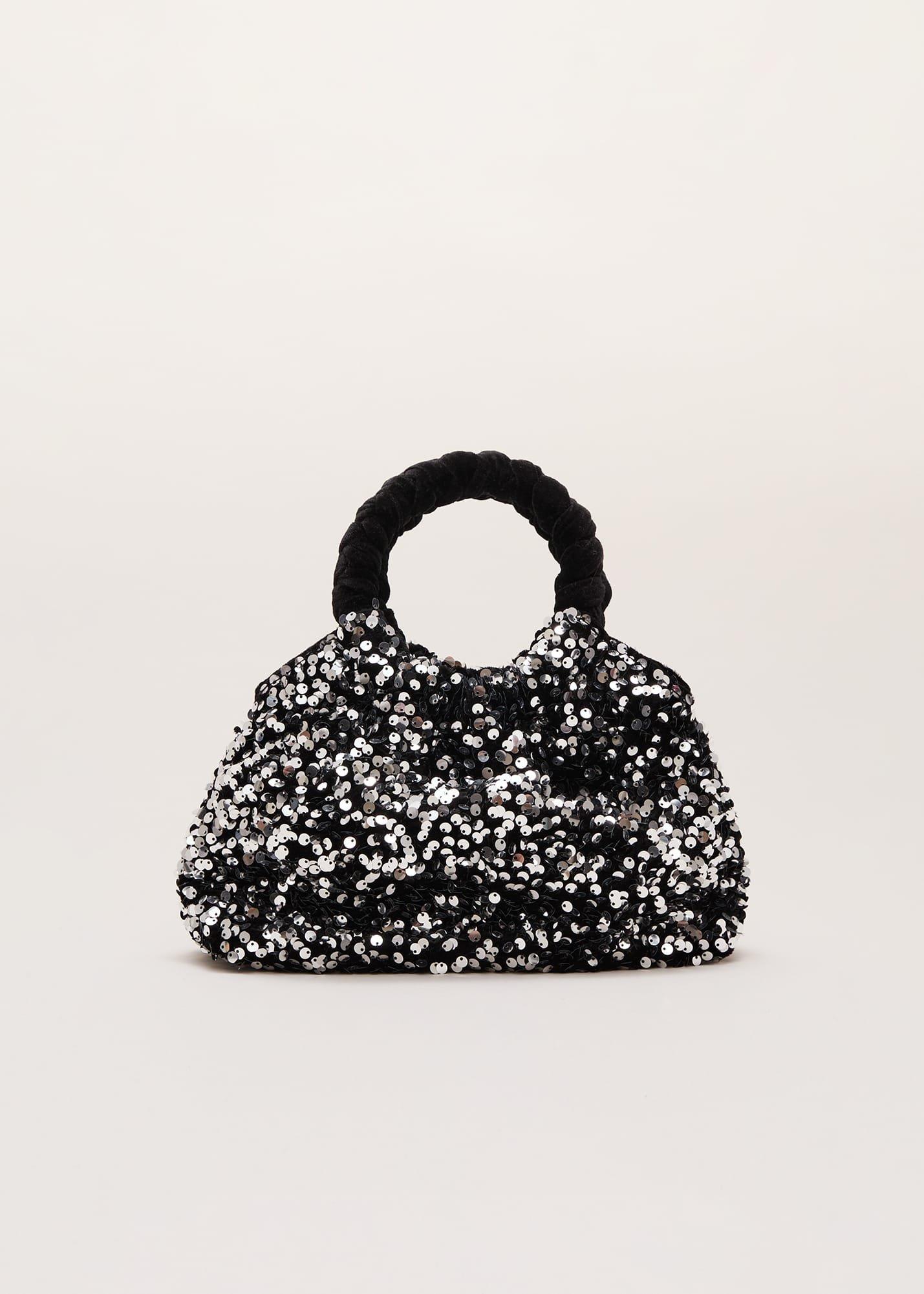 Sequin Twist Handle Mini Grab Bag