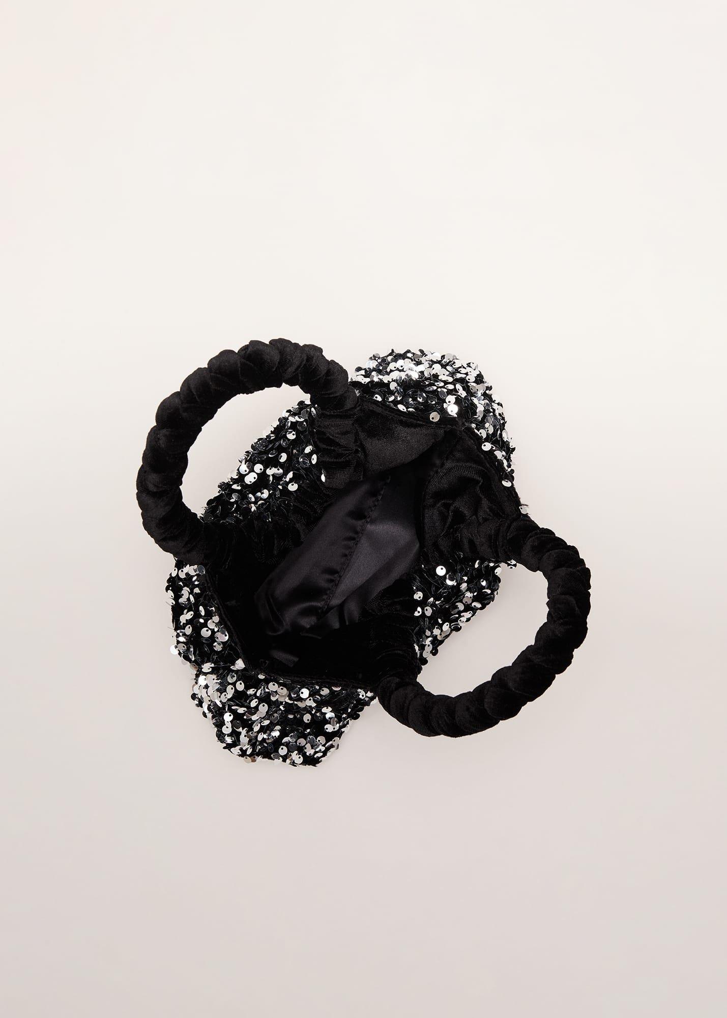 Sequin Twist Handle Mini Grab Bag