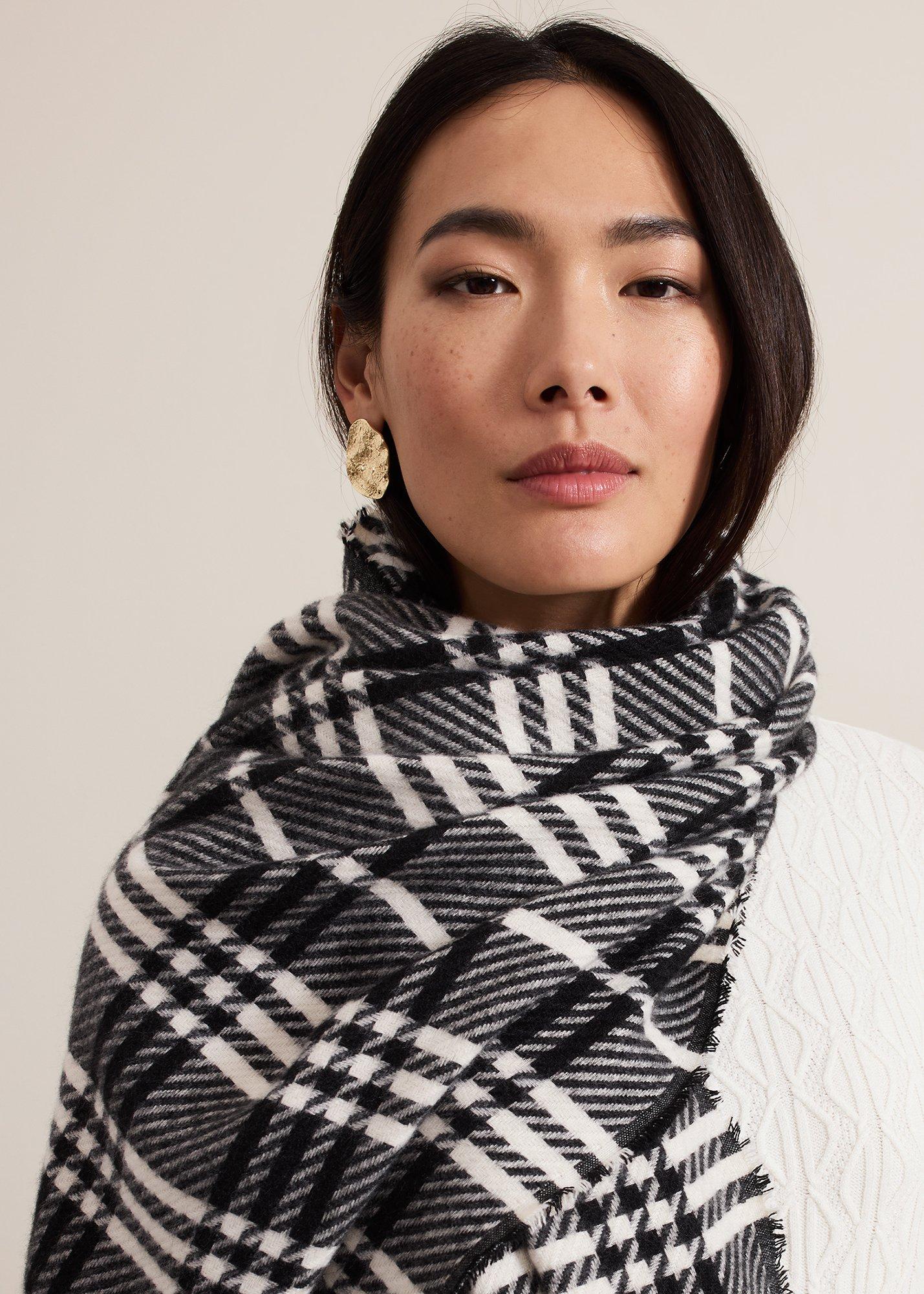 Karierter Schal