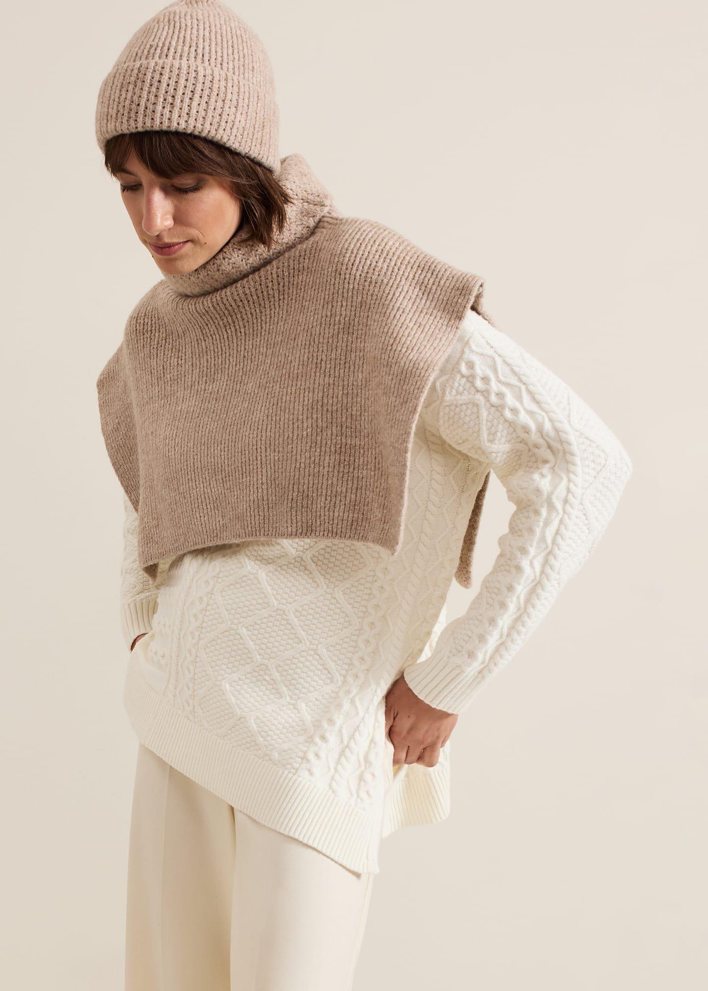 Camel Knitted Beanie