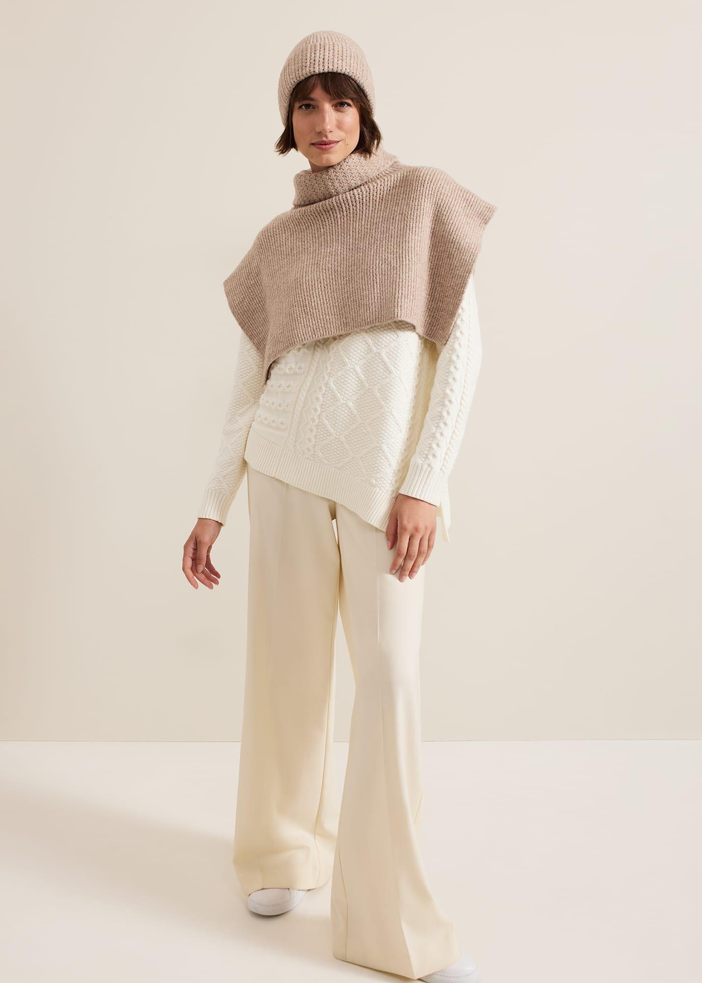 Camel Knitted Beanie