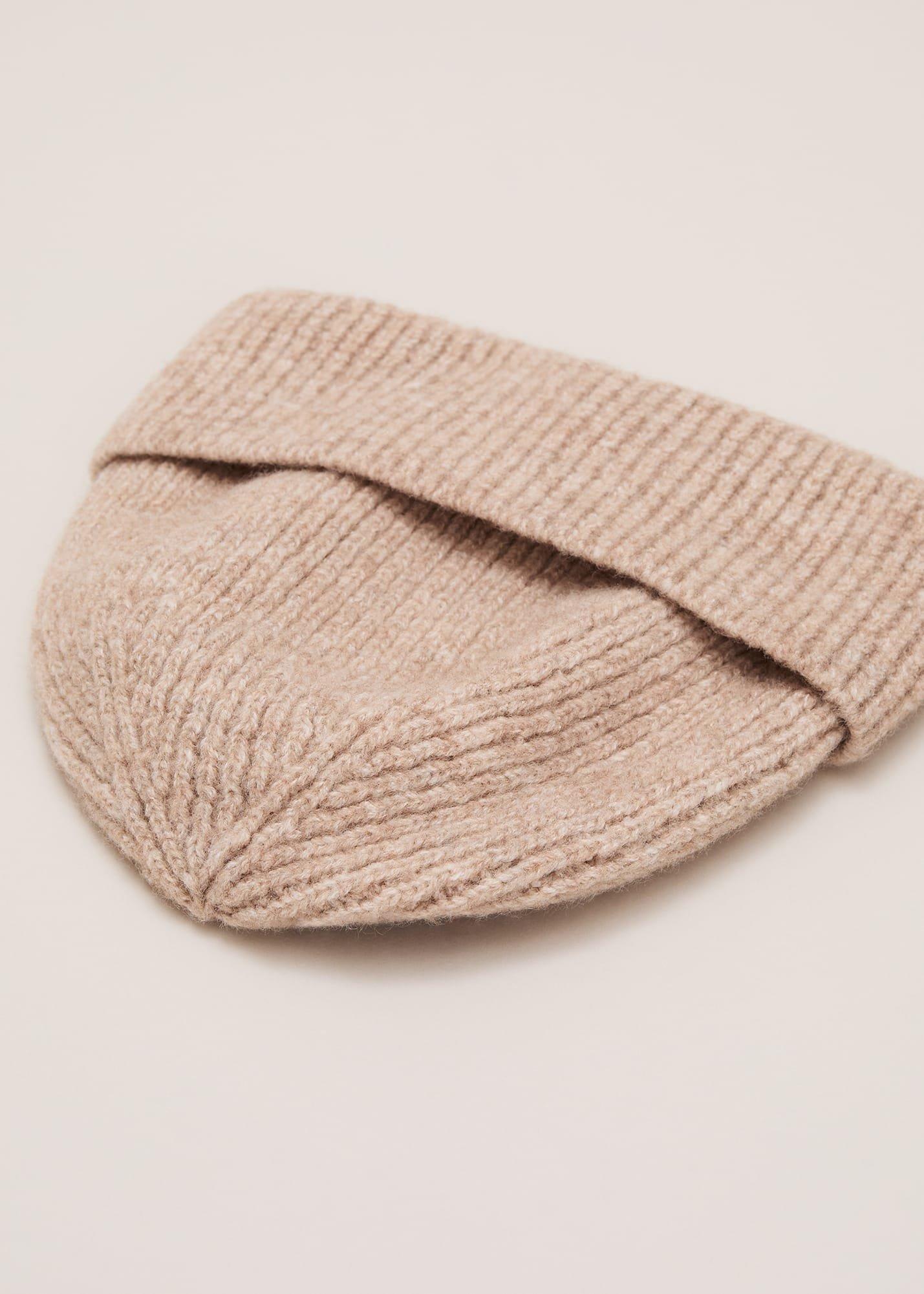Camel Knitted Beanie