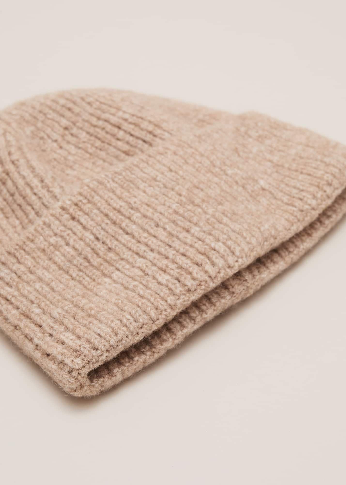 Camel Knitted Beanie