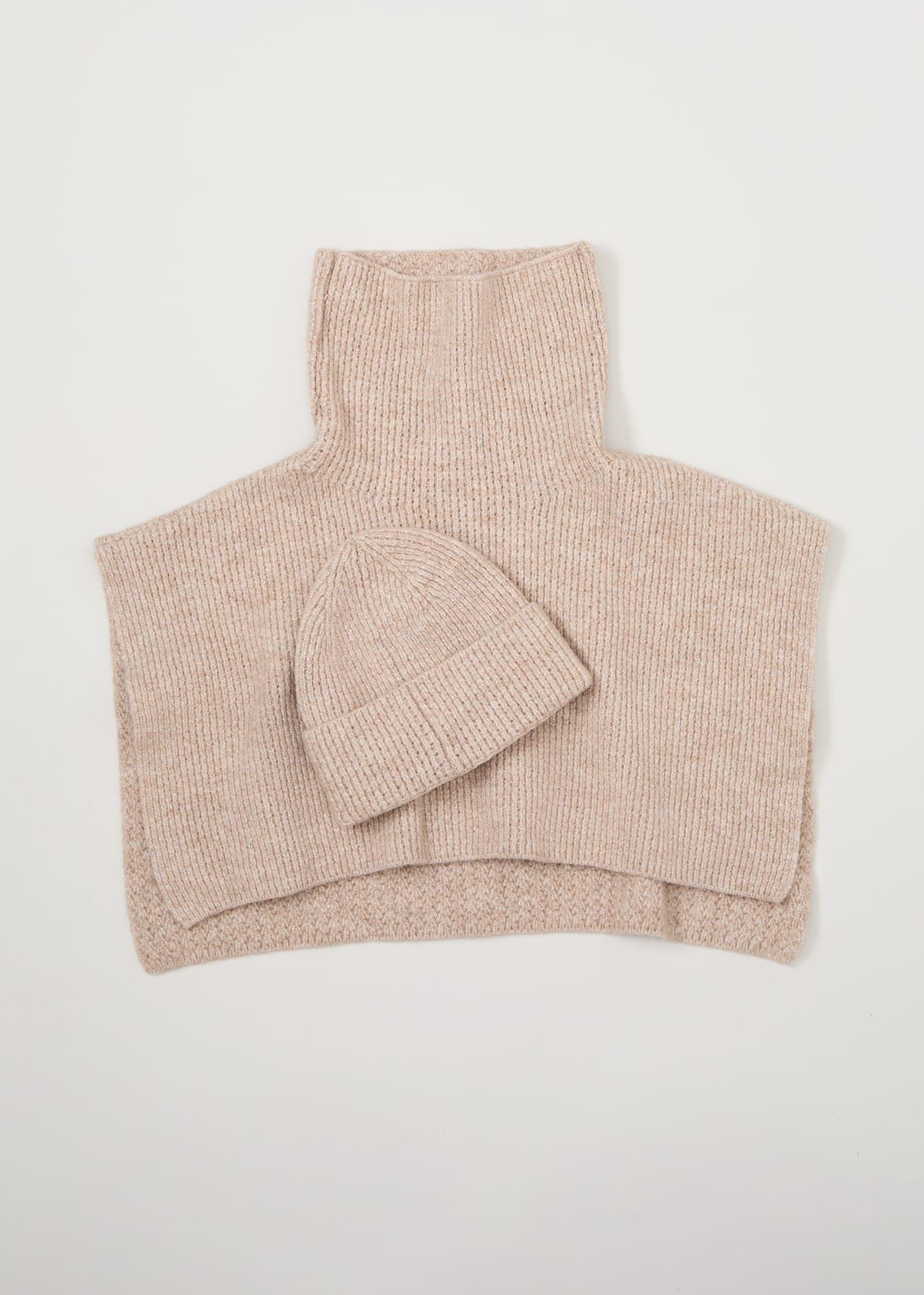 Camel Knitted Vest
