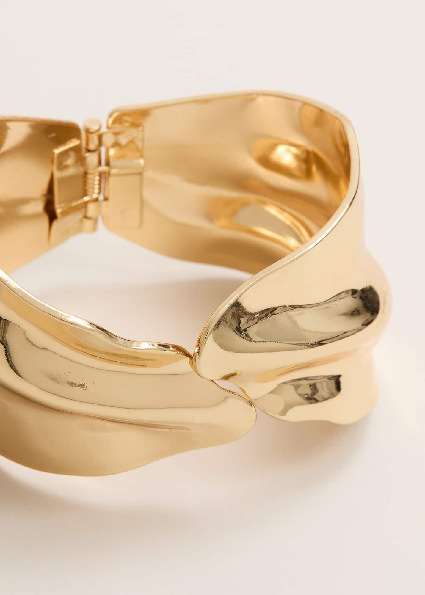 Gold Statement Cuff Bracelet