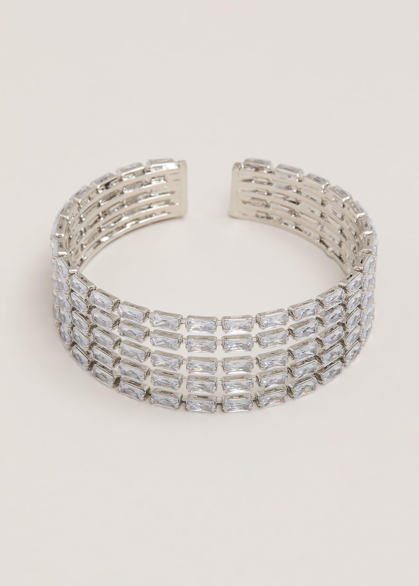 Silver Sparkle Cuff