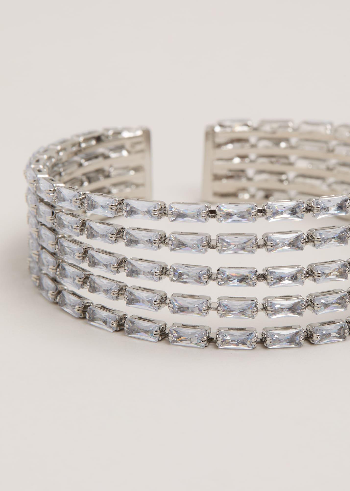 Silver Sparkle Cuff