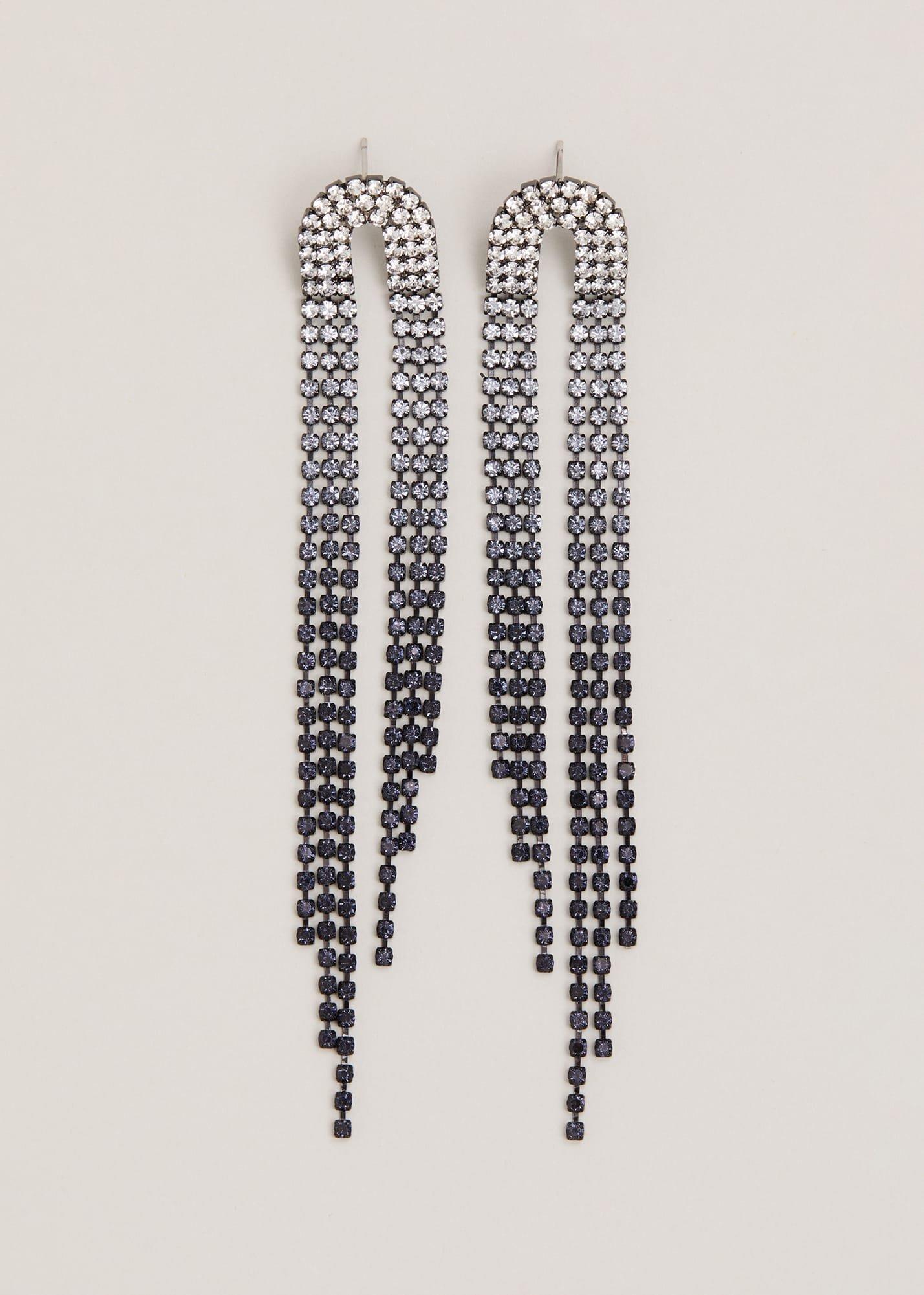 Ombre Graduated Sparkle Earring