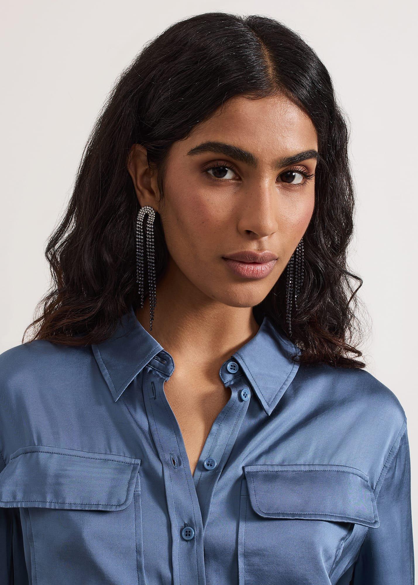 Ombre Graduated Sparkle Earring