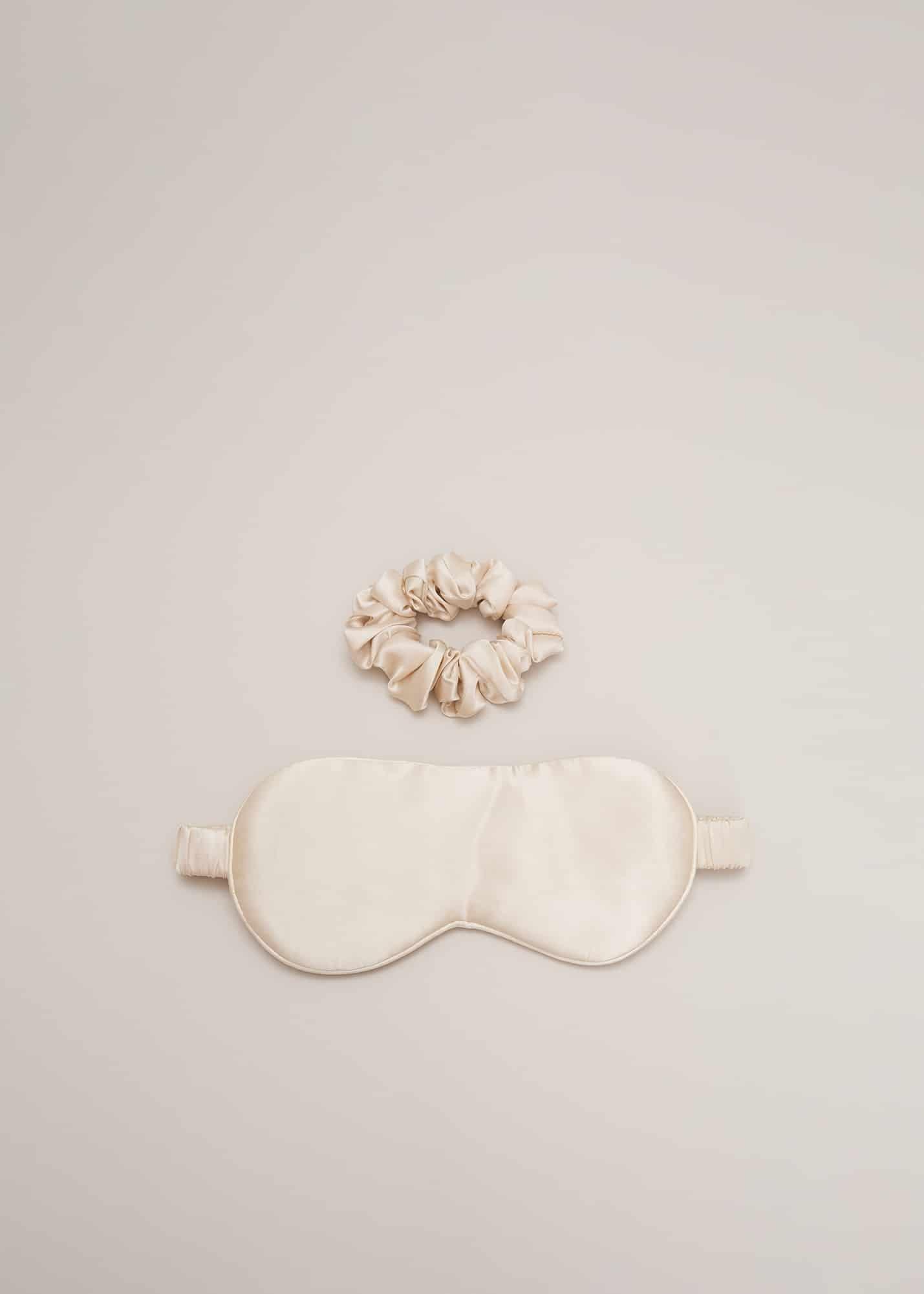 Silk Eyemask & Scrunchie Set
