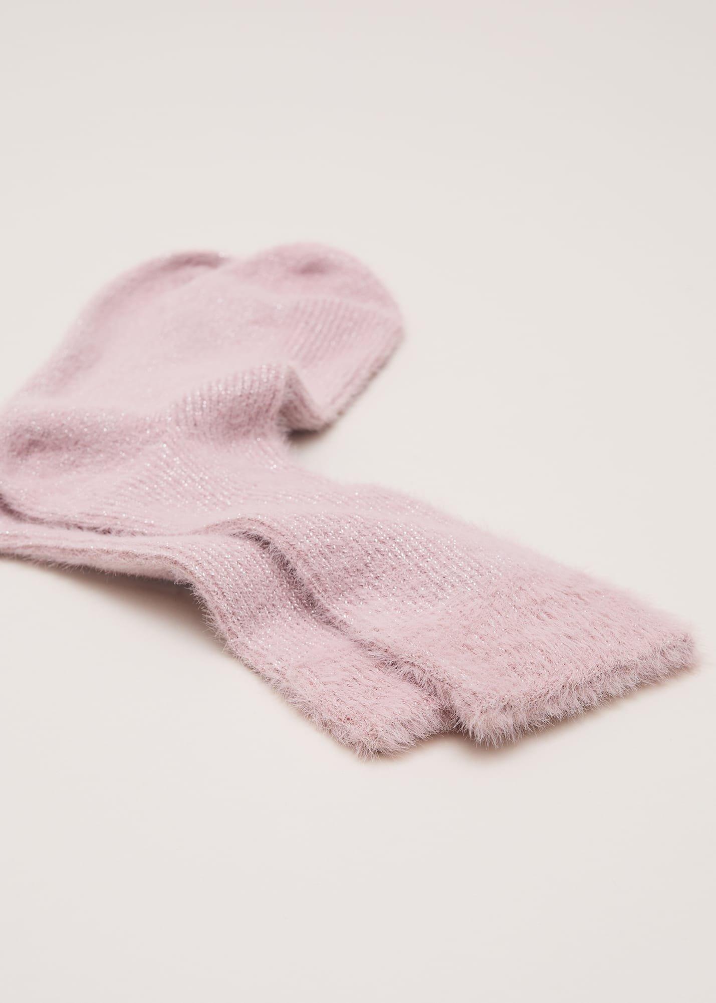 Sparkle Fluffy Socks